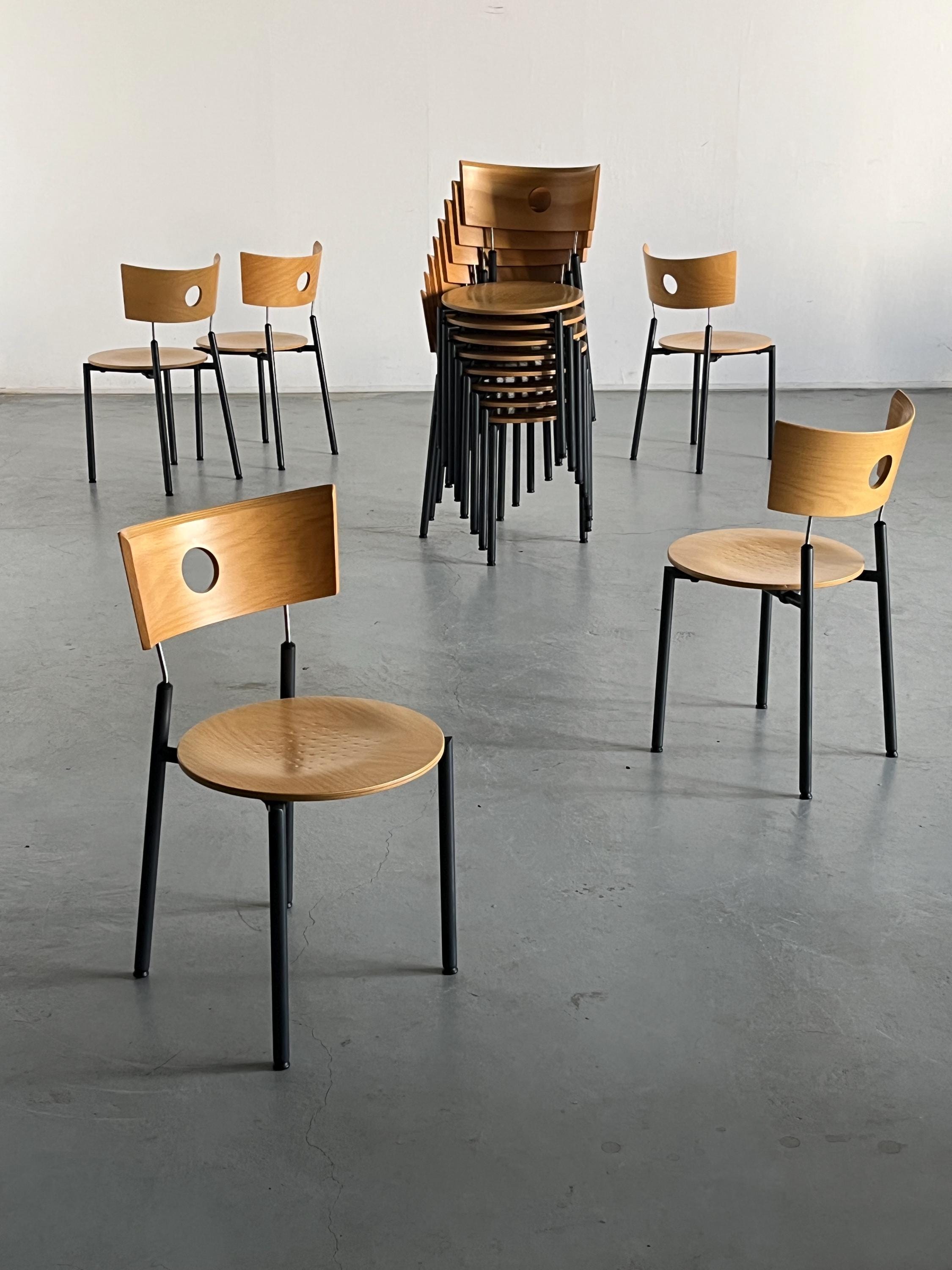 Postmodern Dining Chairs by Kusch&Co