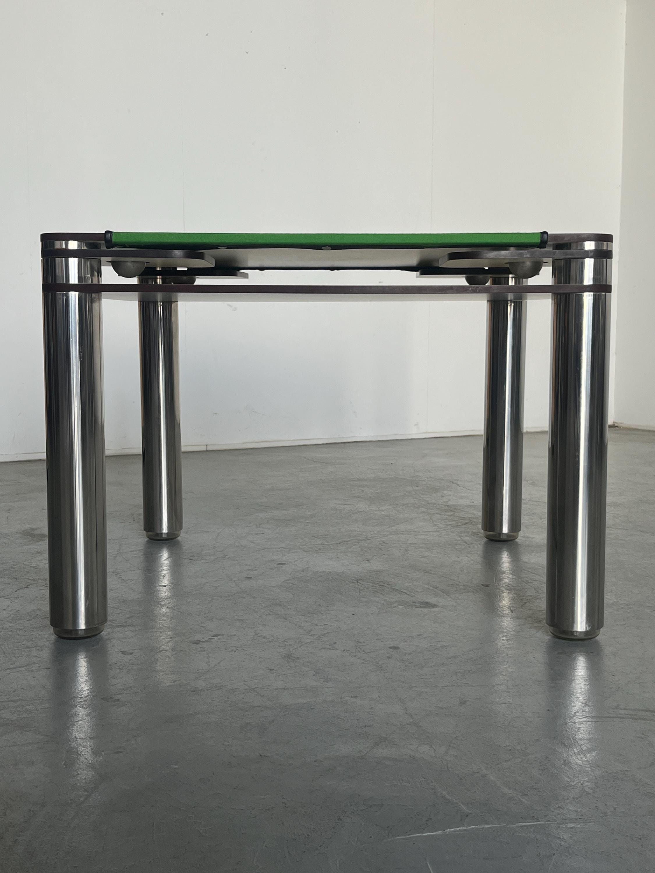 Joe Colombo Poker Game Table by Zanotta, 1968 Italy