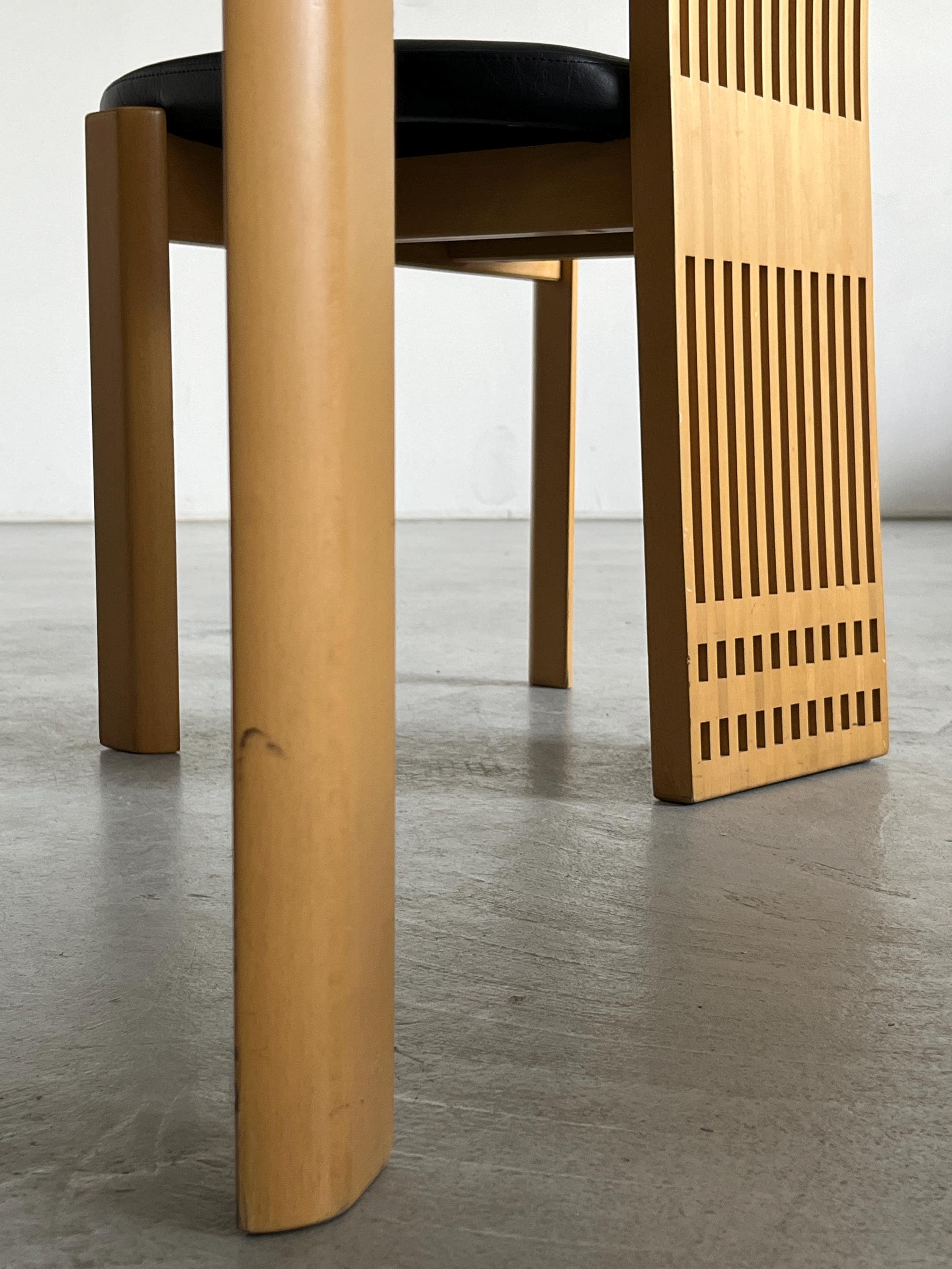 High Back Dining Chairs in the Style of Pietro Costantini