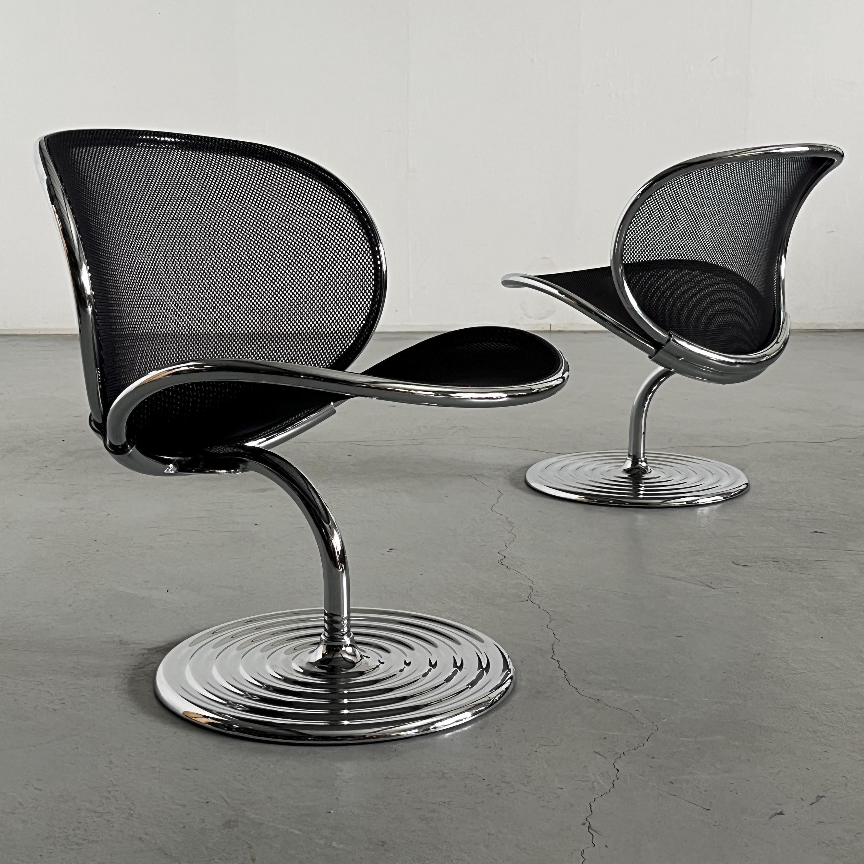 ‘O-Line’ Swivel Desk Chairs by Herbert Ohl for Wilkhahn
