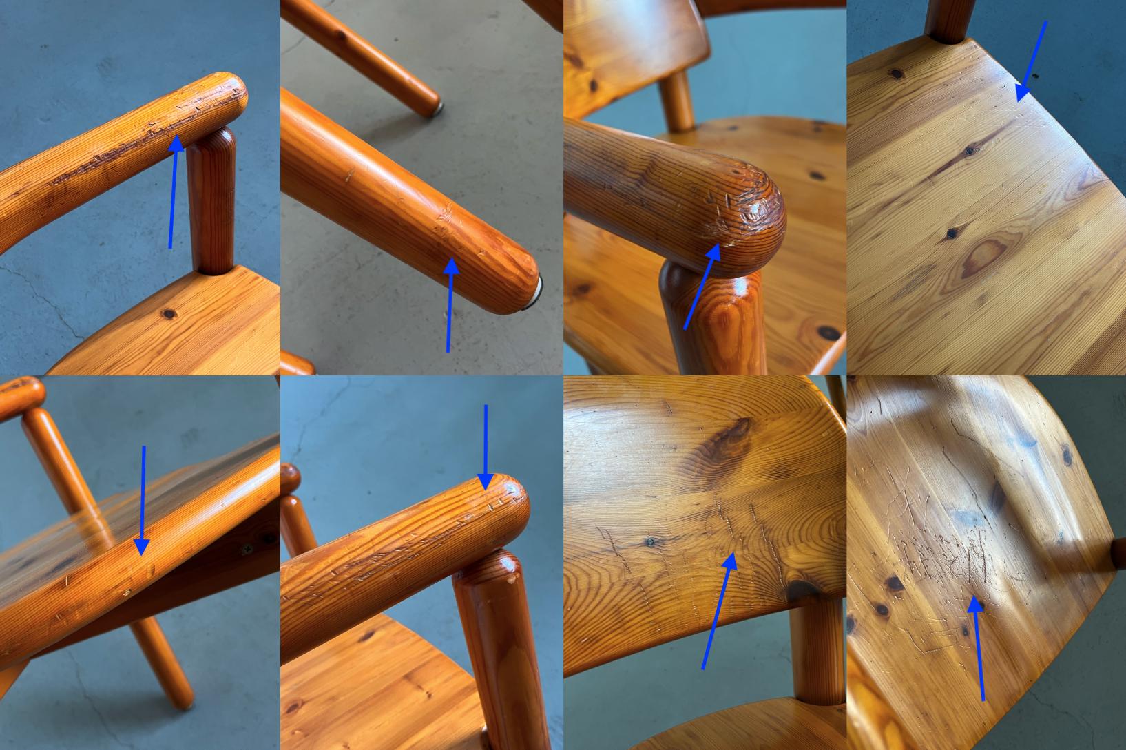 Solid Pine Armchairs by Rainer Daumiller for Hirtshals