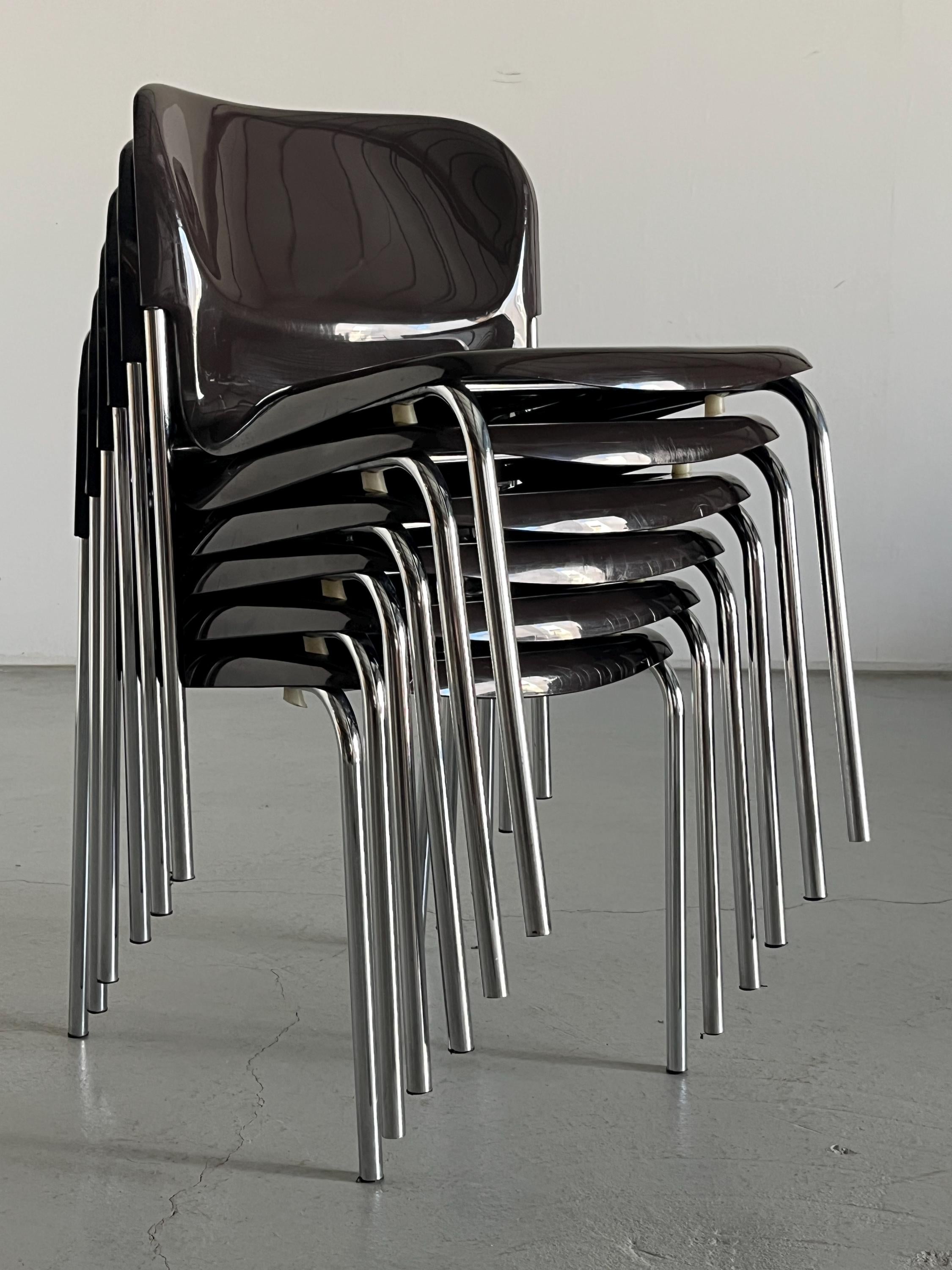 ‘SM 400 K’ Dining Chairs by Gerd Lange for Drabert