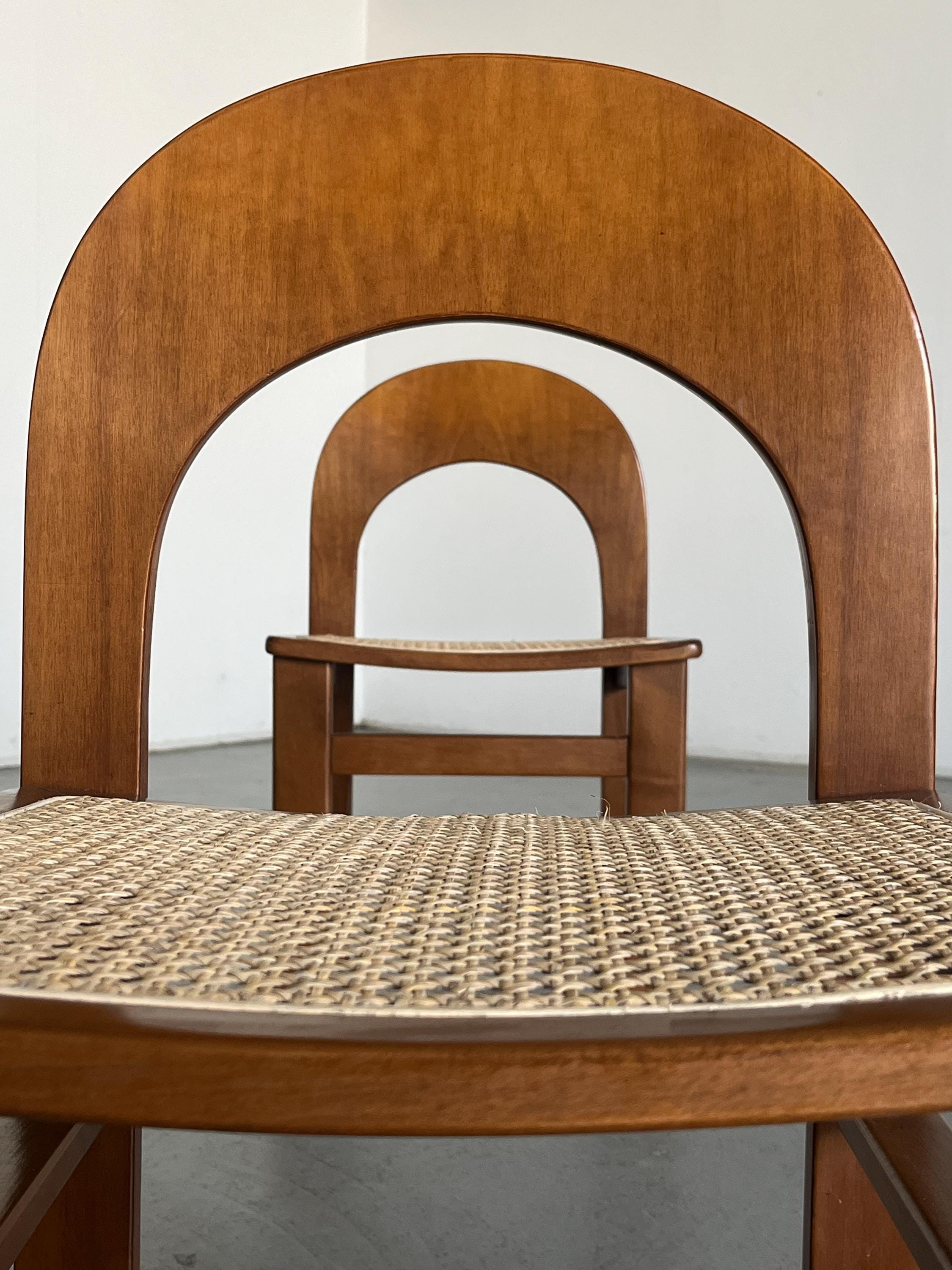 'Arcadia' Dining Chairs by Tagliabue di Cascina Armata, 1974