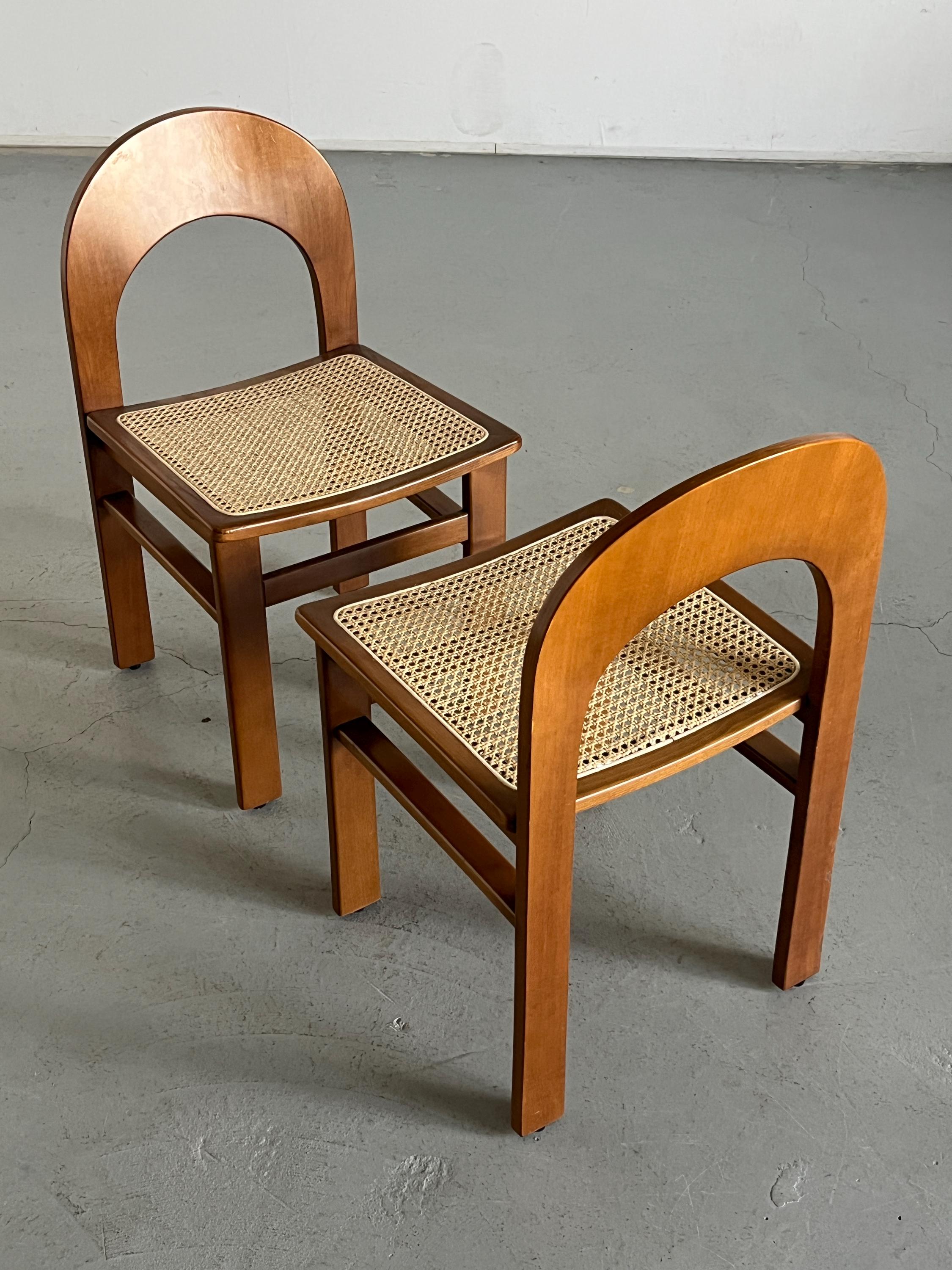 'Arcadia' Dining Chairs by Tagliabue di Cascina Armata, 1974