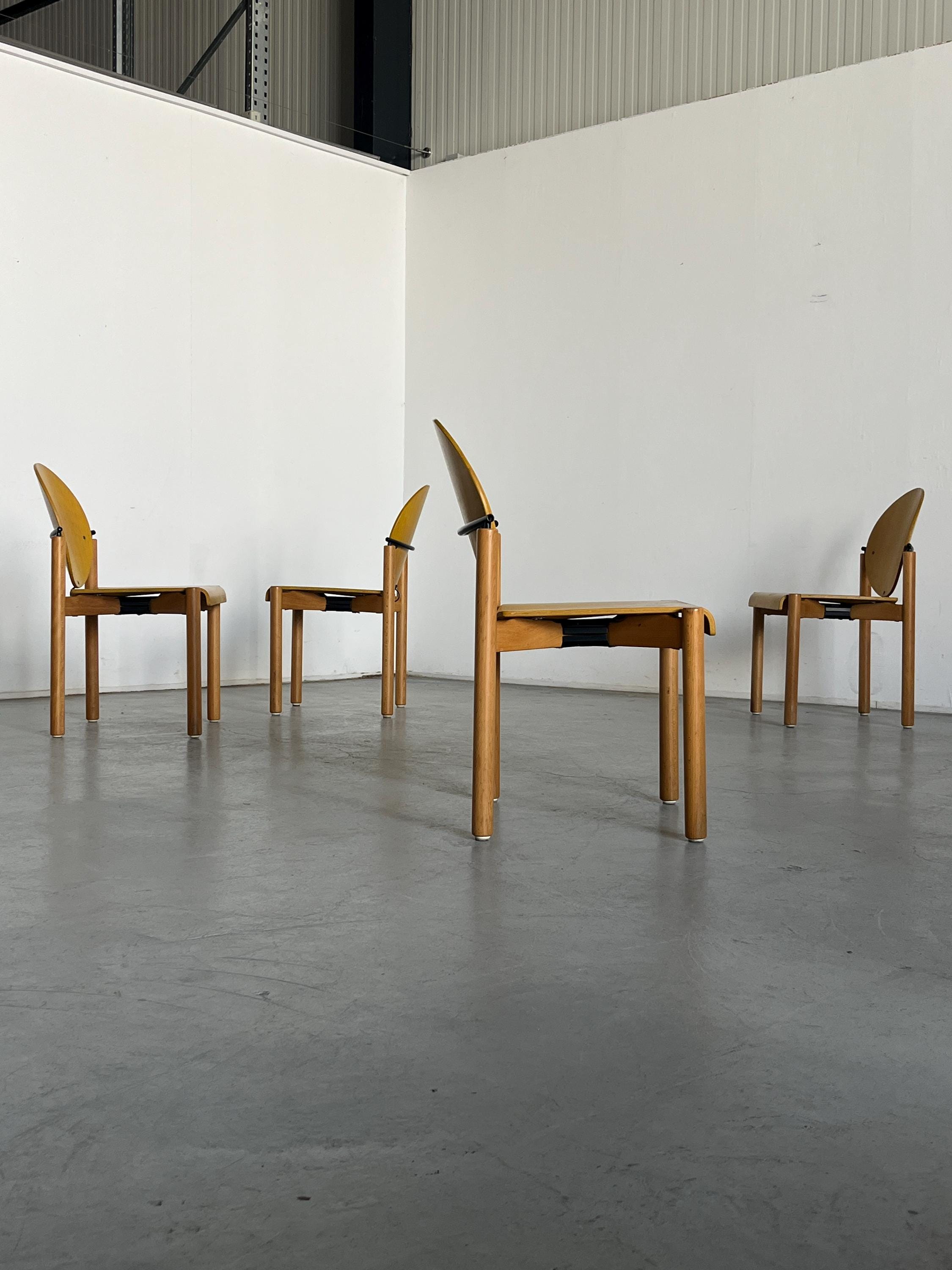 Postmodern Dining Chairs by Kusch&Co