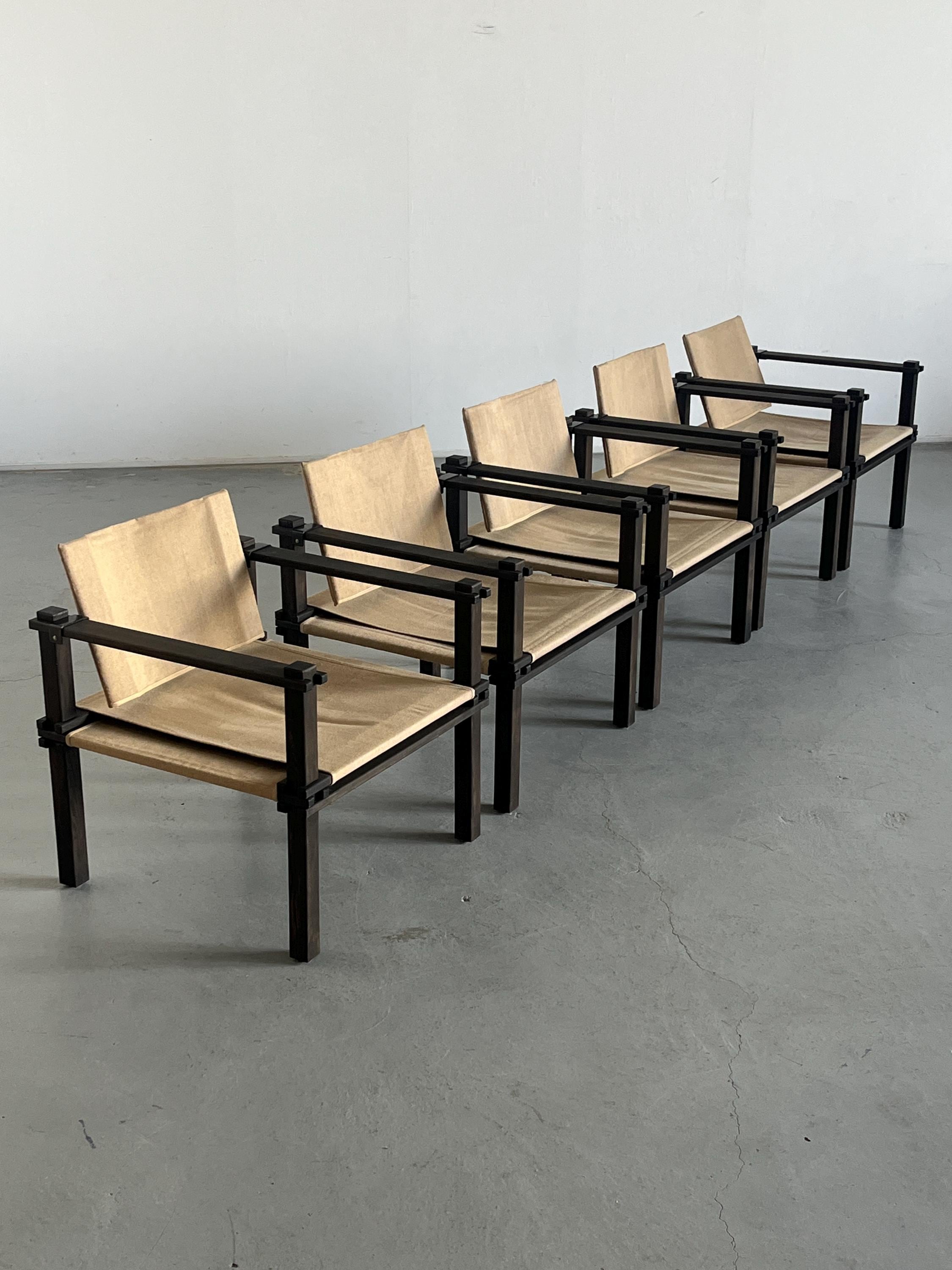 ‘Farmer Series’ Armchairs and Tables by Gerd Lange, 1965