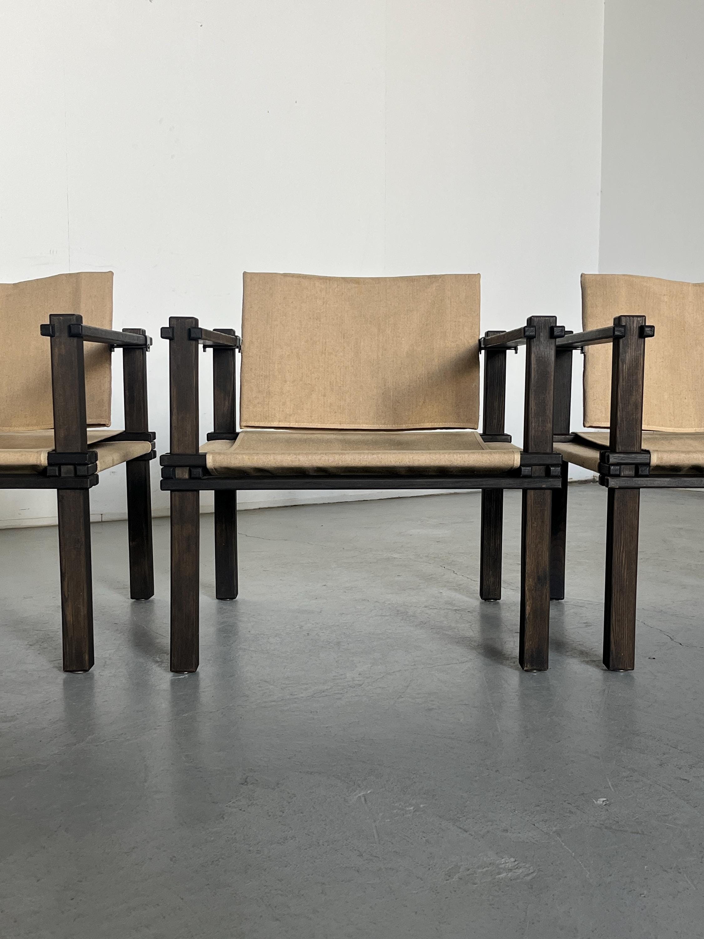 ‘Farmer Series’ Armchairs and Tables by Gerd Lange, 1965