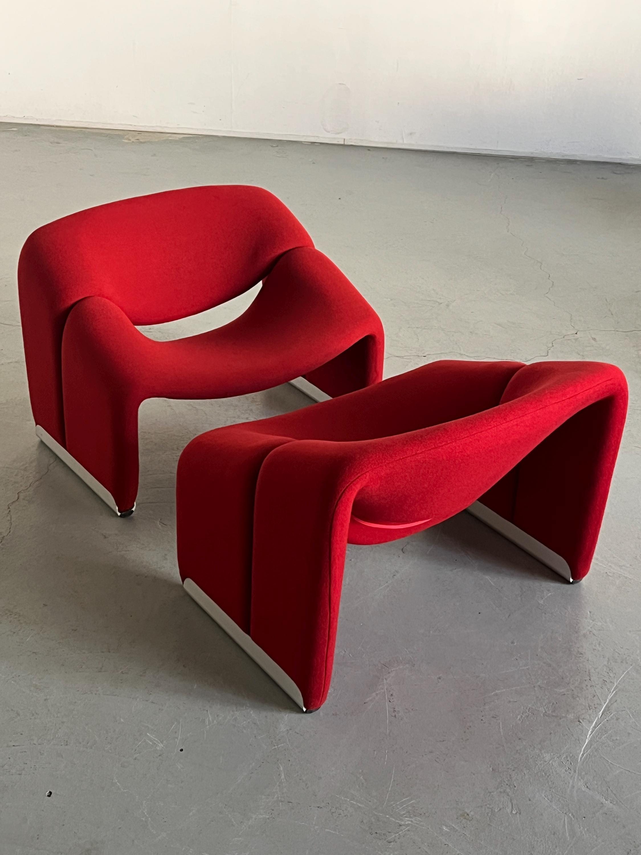 Iconic F598 ‘Groovy’ Chairs by Pierre Paulin for Artifort