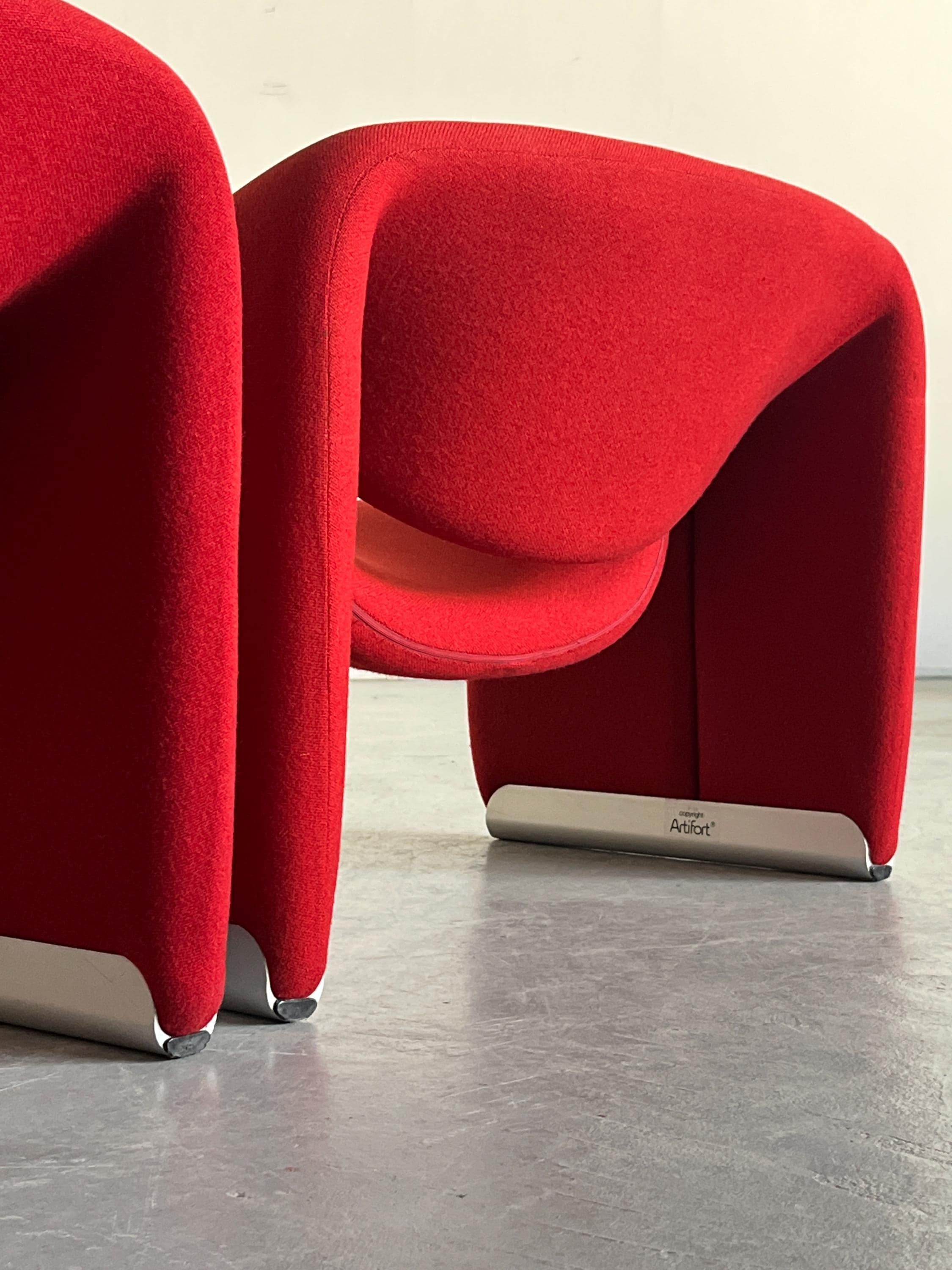 Iconic F598 ‘Groovy’ Chairs by Pierre Paulin for Artifort