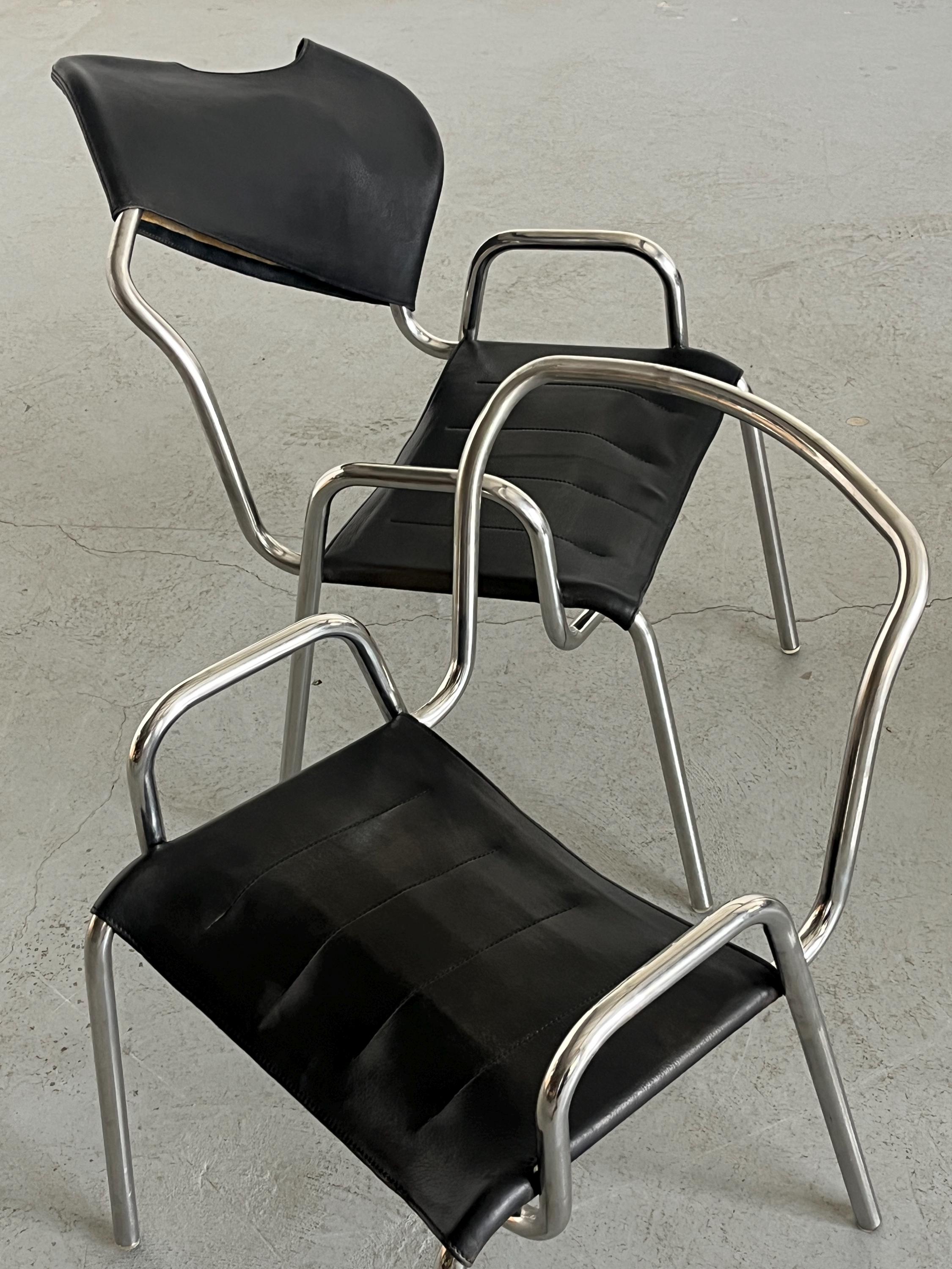 'Castiglietta' Armchairs by A. Castiglioni and M. Malein for Zanotta