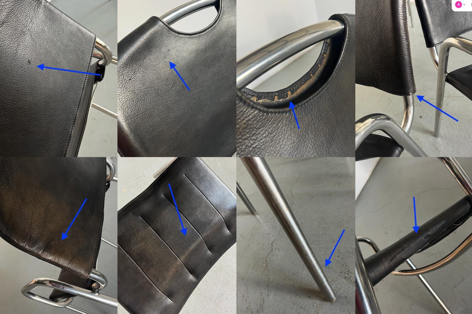 'Castiglietta' Armchairs by A. Castiglioni and M. Malein for Zanotta