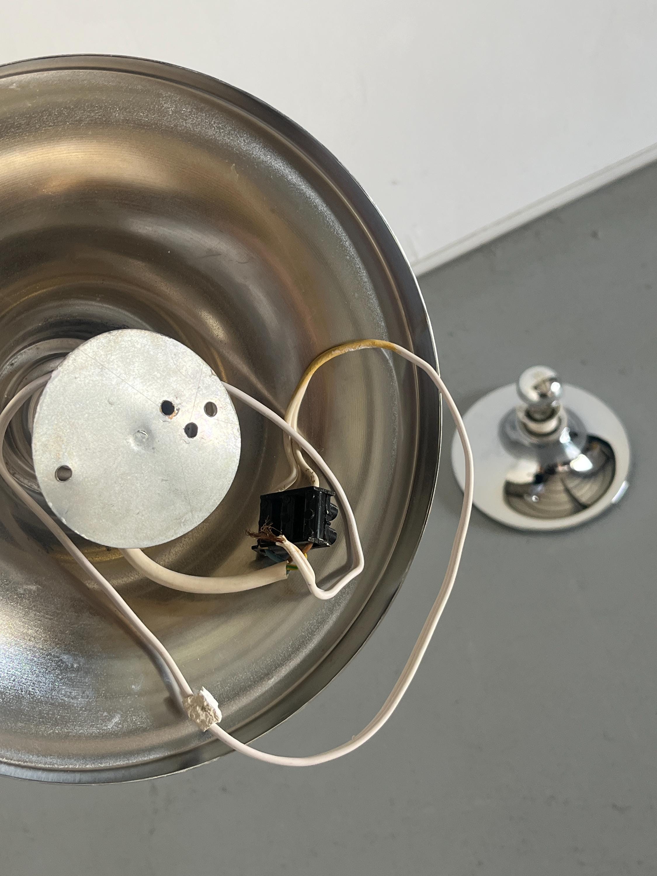 Elegant Space Age Mounted Wall Lamps