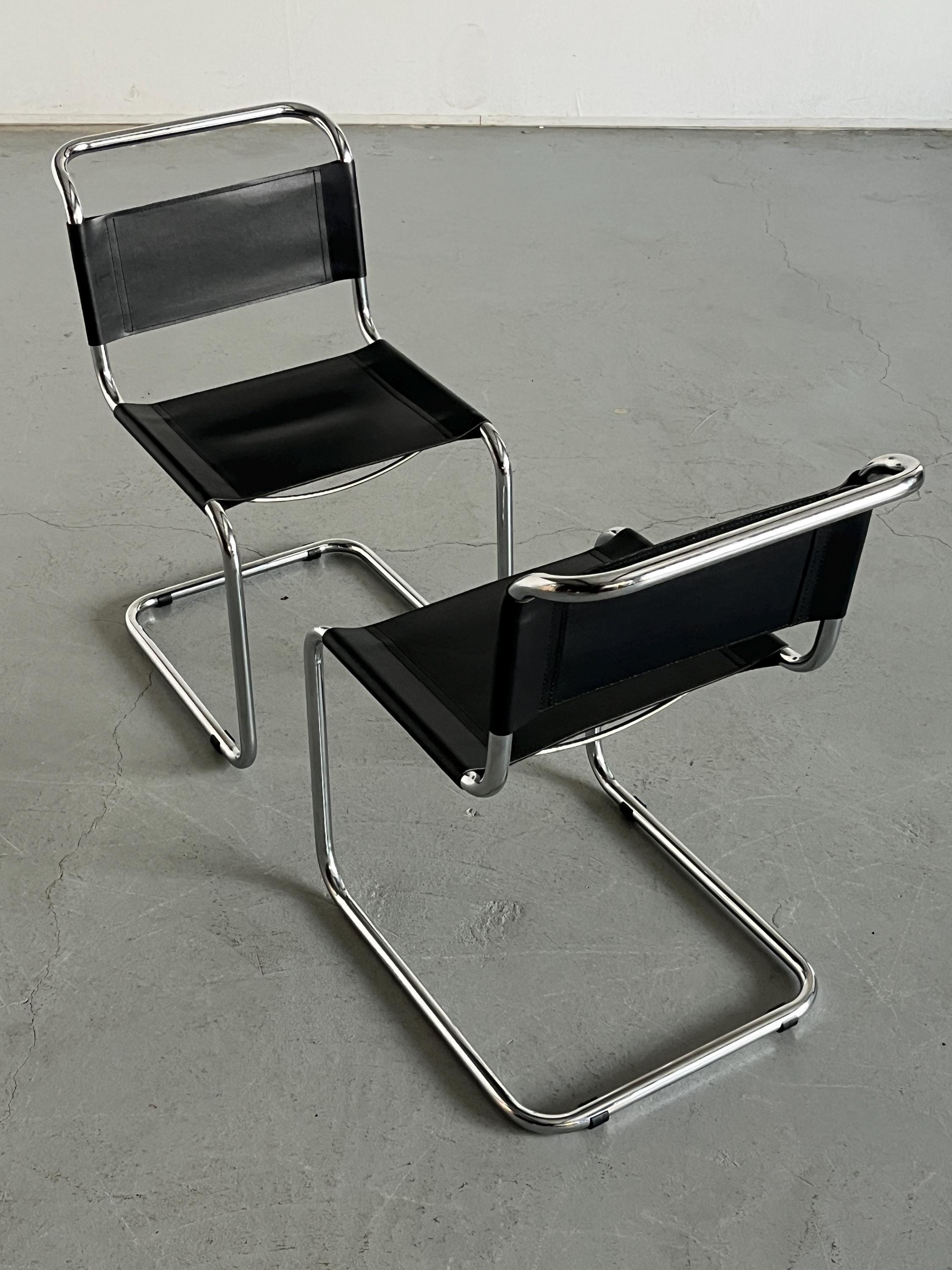 ‘S33’ Style Chairs by Mart Stam