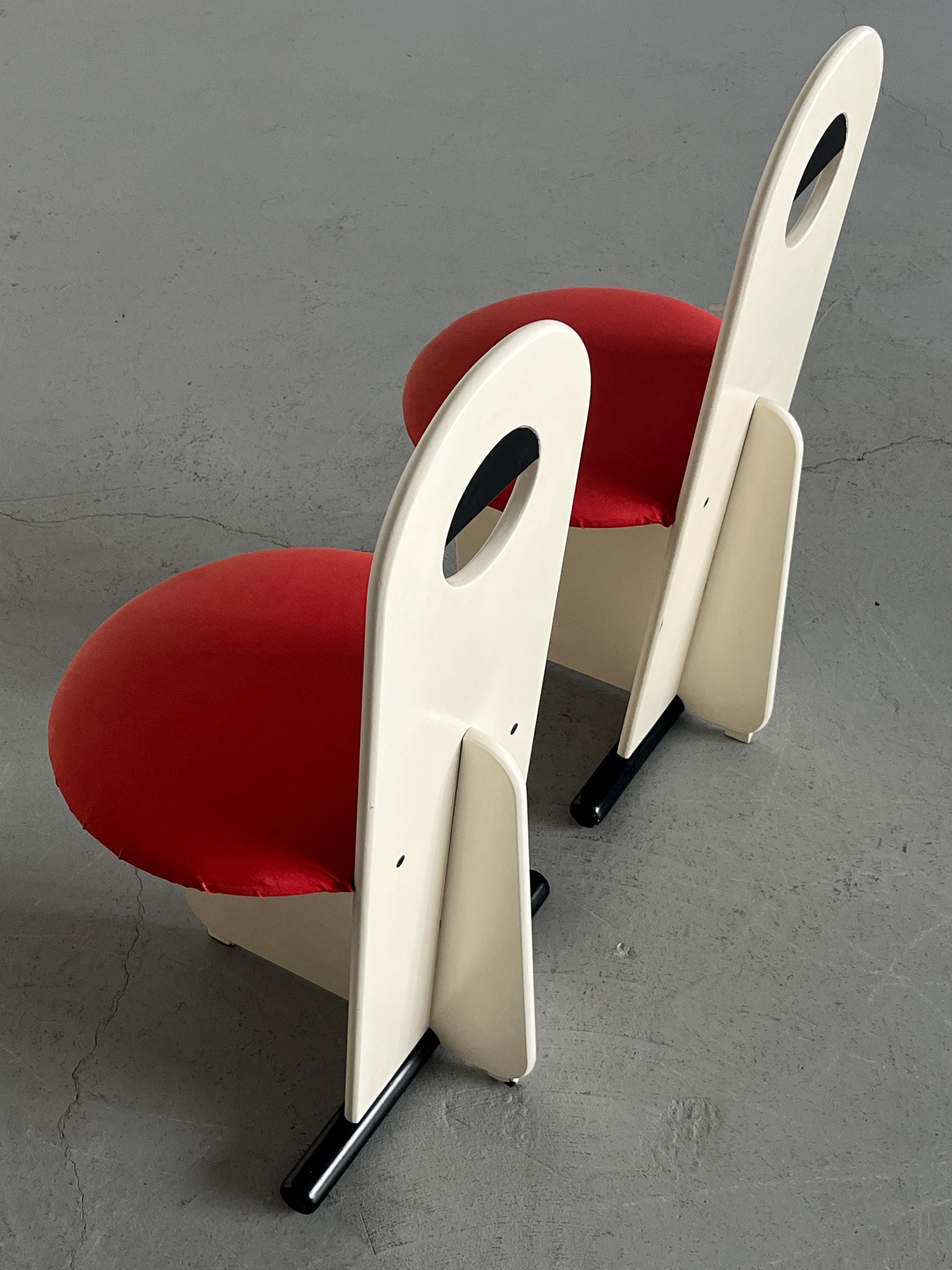 Postmodern Memphis Style Chairs