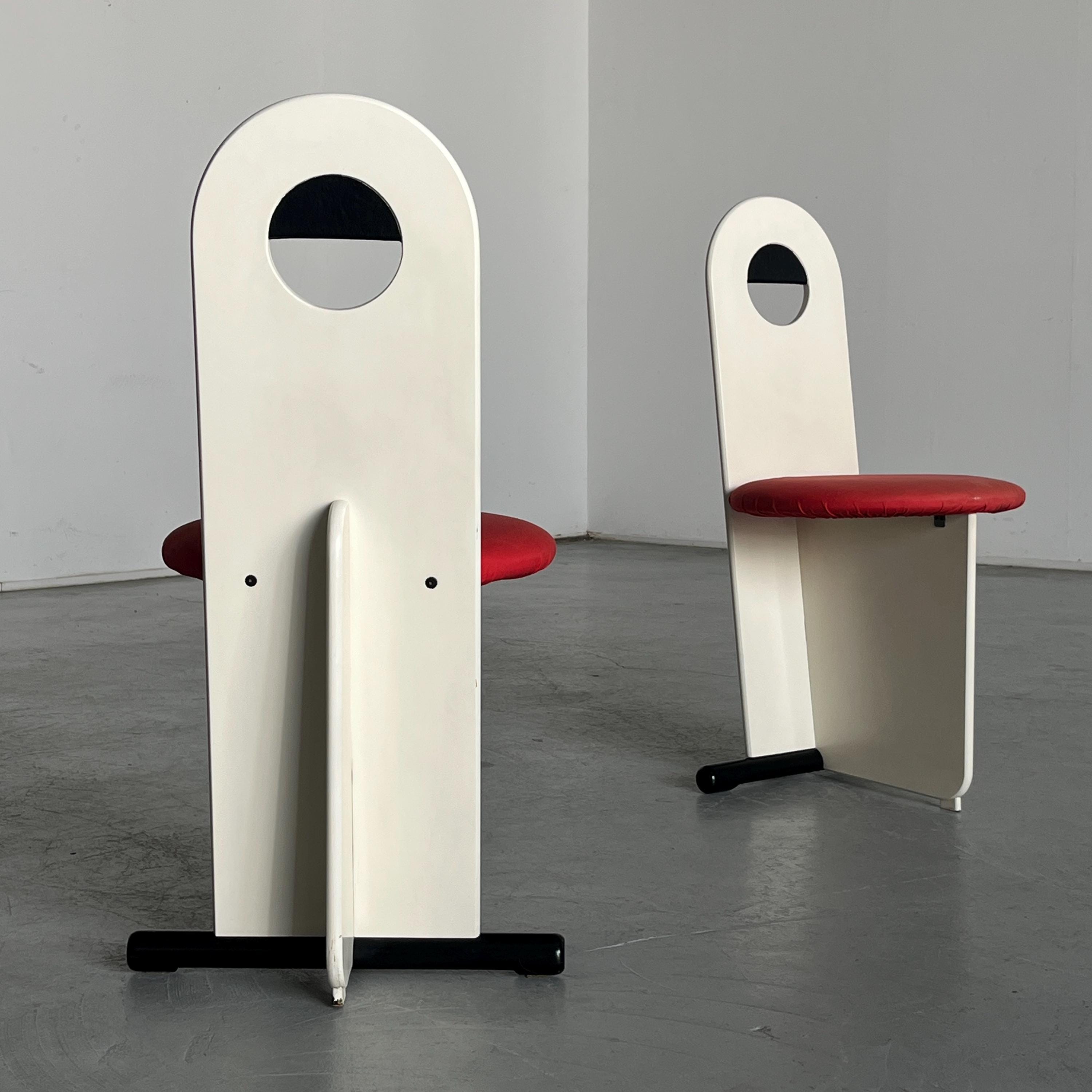 Postmodern Memphis Style Chairs