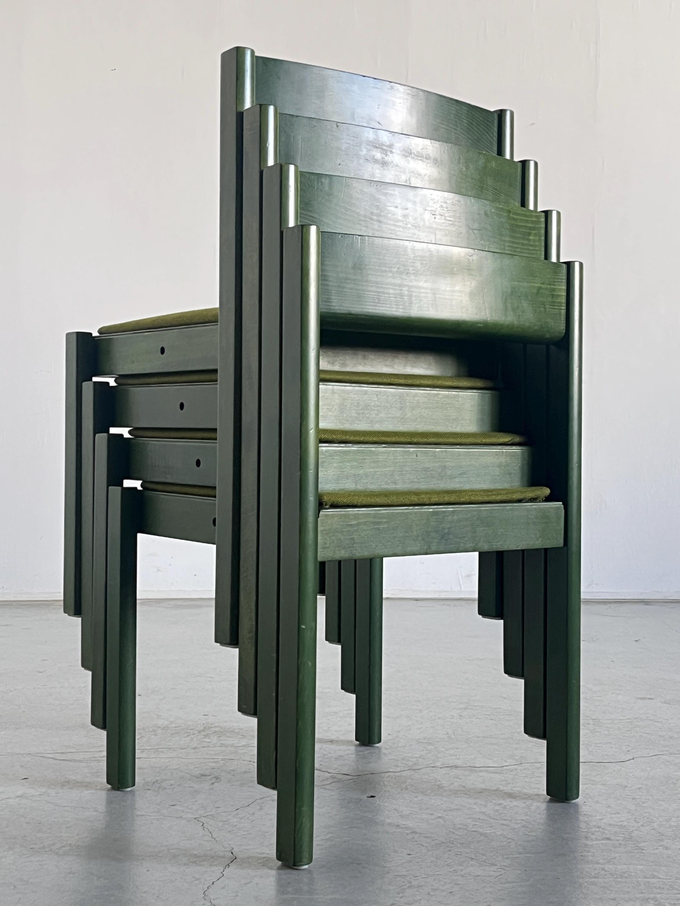 'Santo' Chairs by Edlef Bandixen for Dietiker, 1969