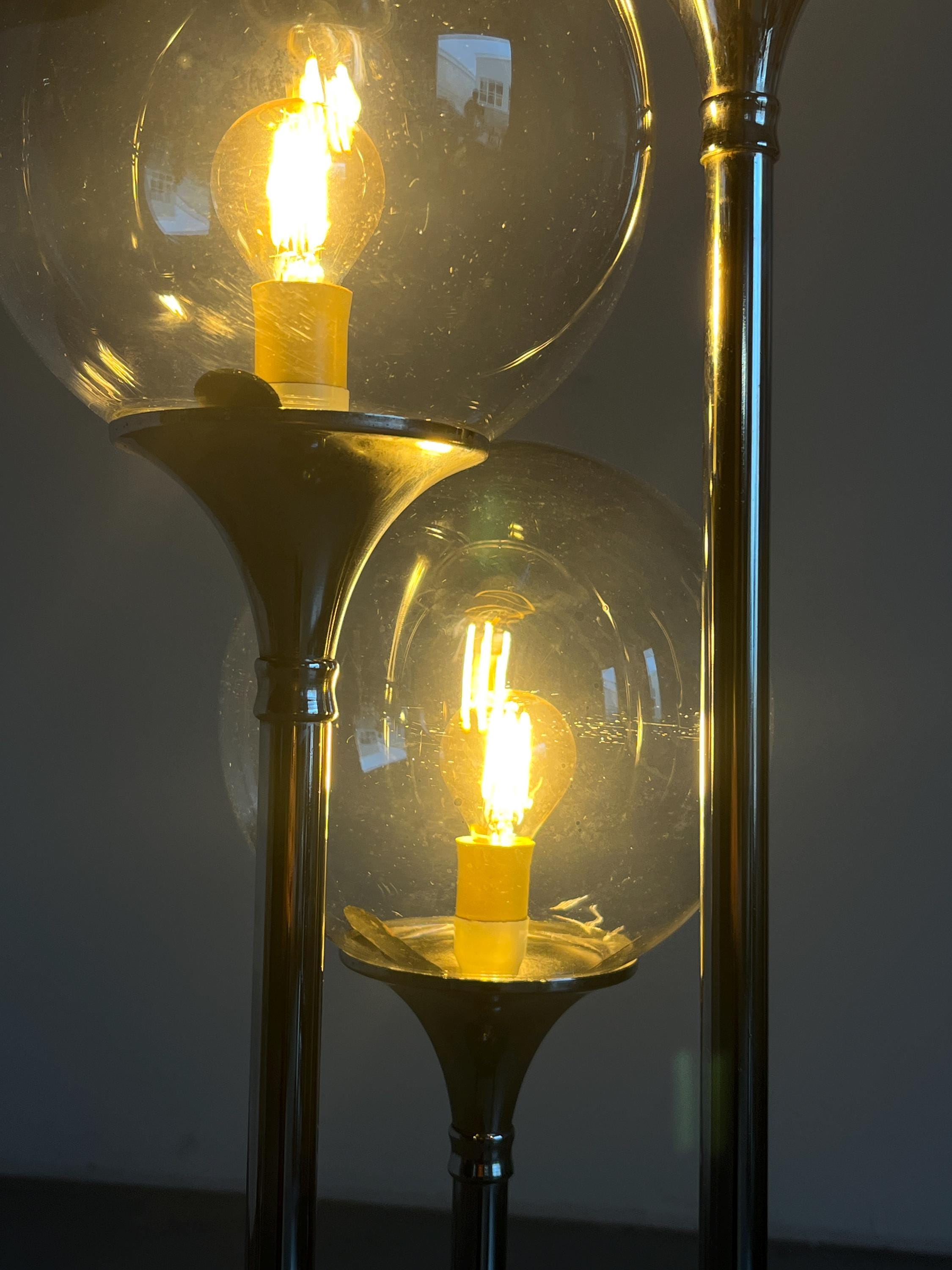 Space Age Triple Stem Floor Lamp