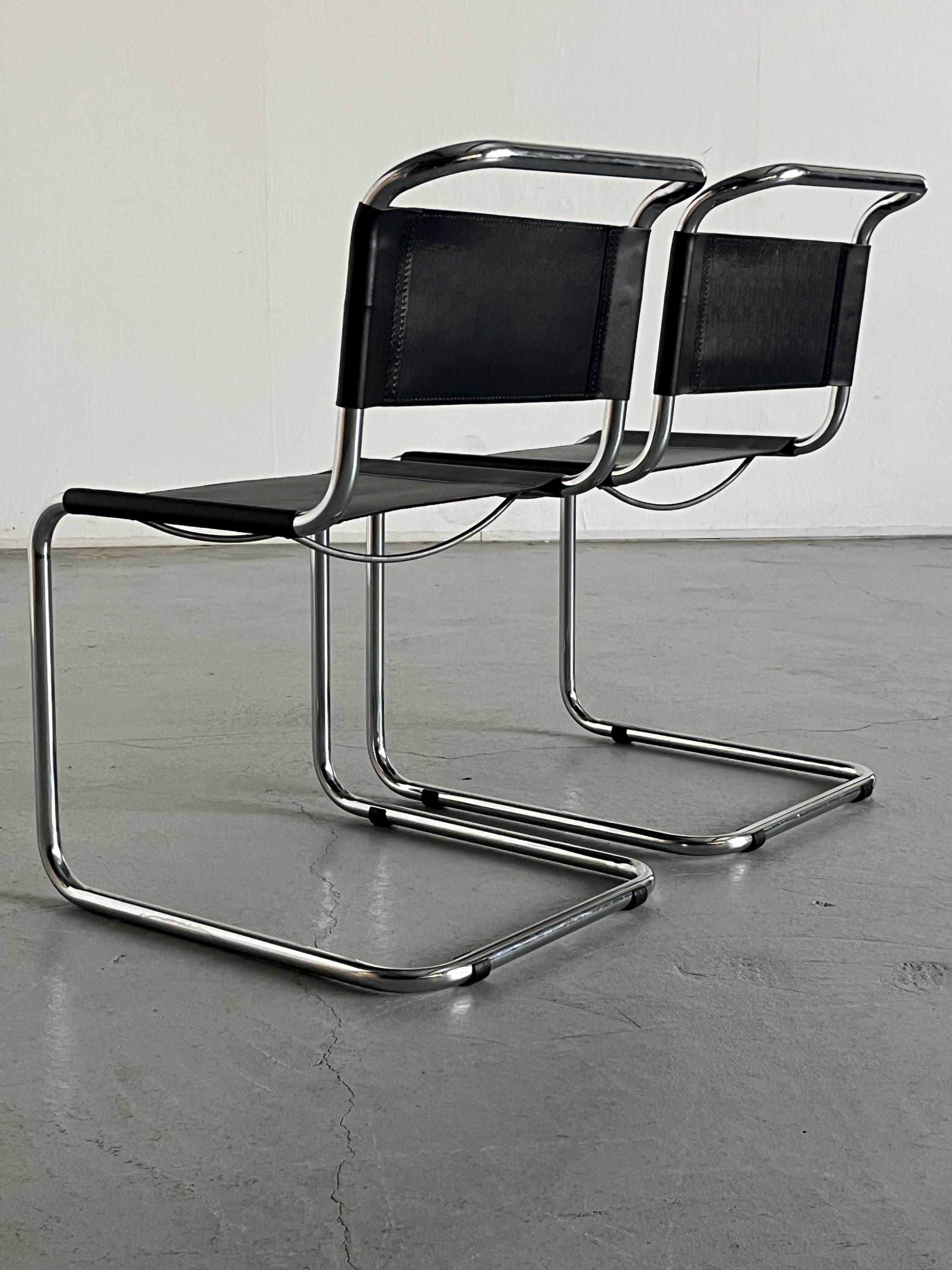 ‘S33’ Style Chairs by Mart Stam