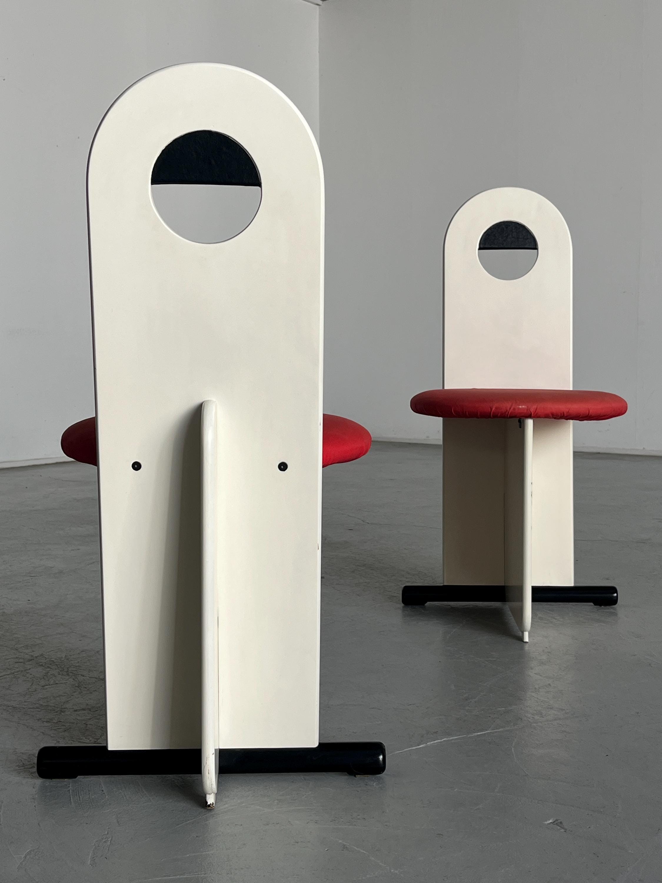 Postmodern Memphis Style Chairs