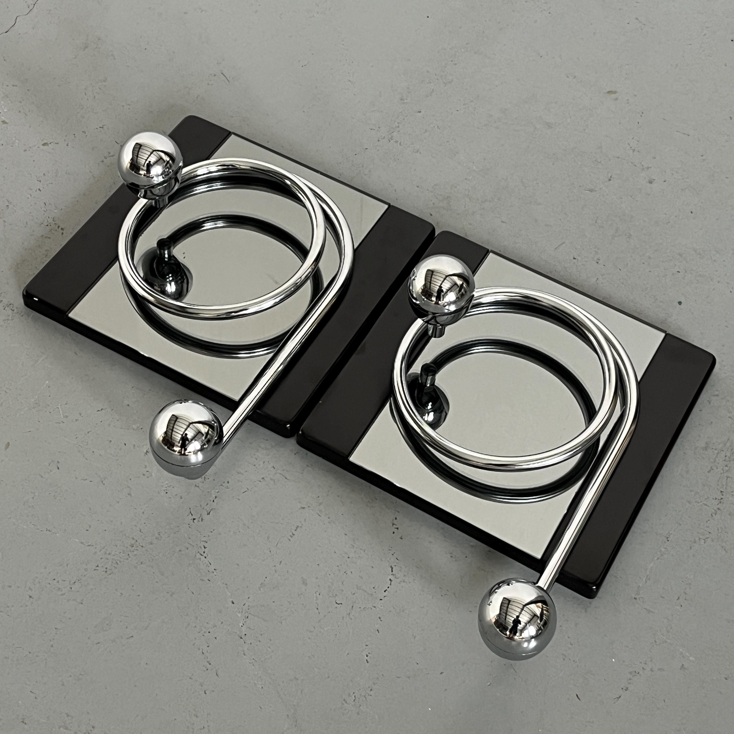 Wall-Mounted Coat Hangers by Willy Rizzo