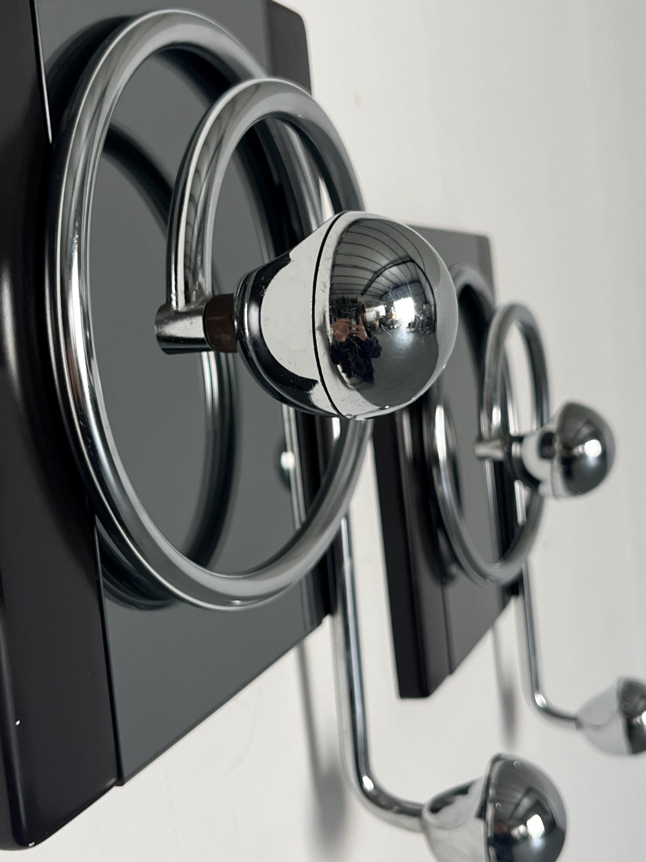 Wall-Mounted Coat Hangers by Willy Rizzo