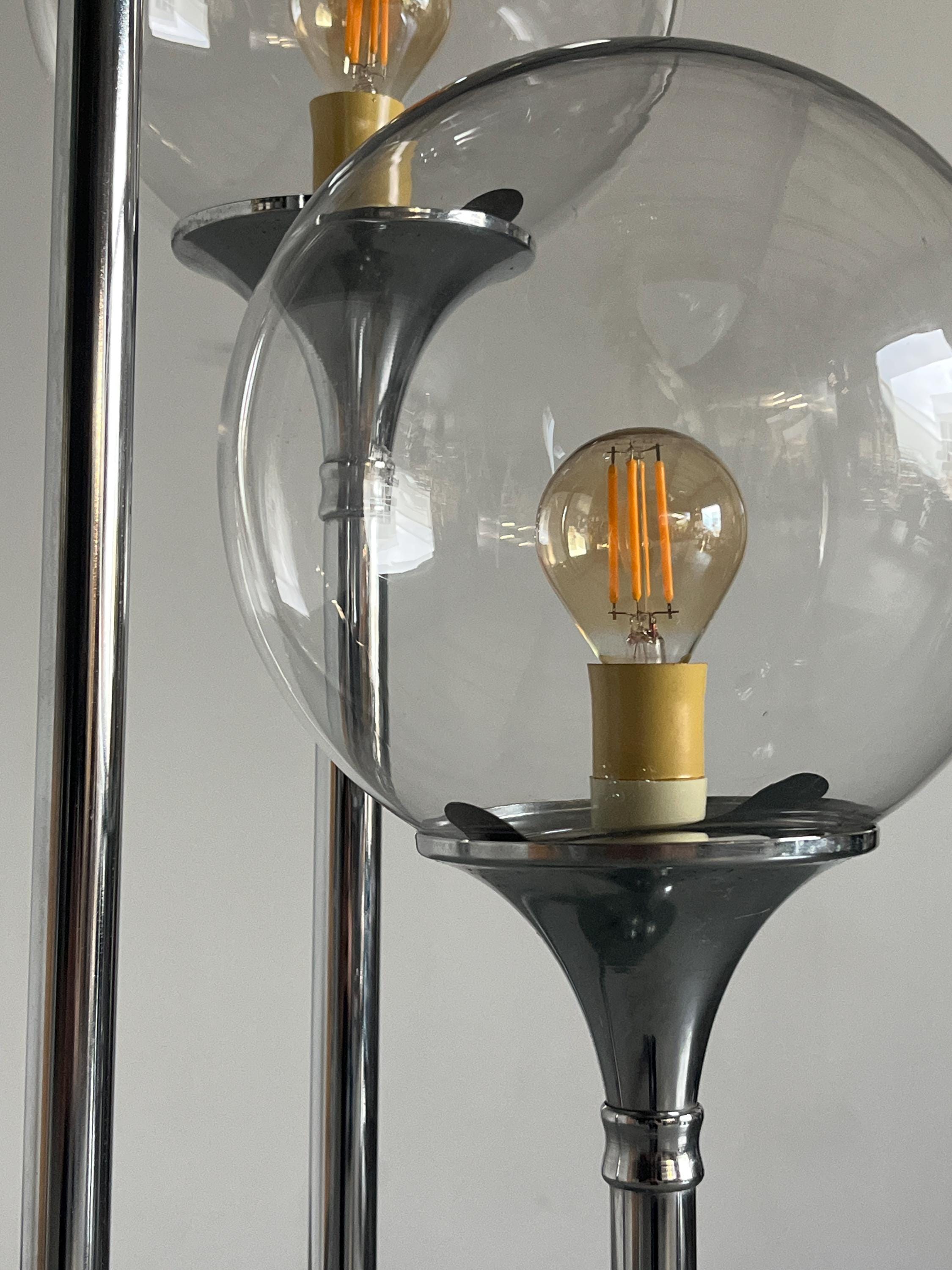 Space Age Triple Stem Floor Lamp