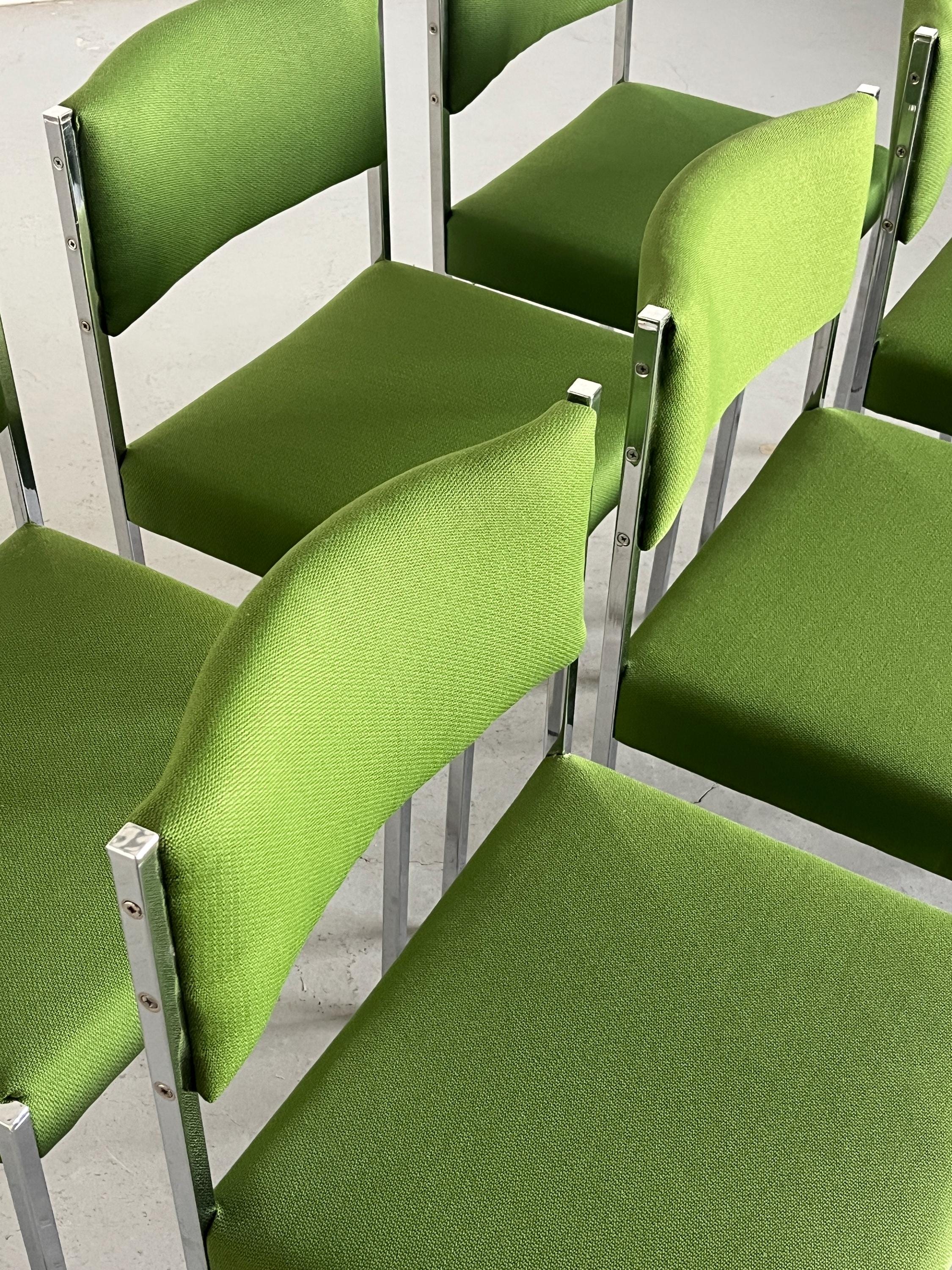 Mid-Century Modern Diner or Cafe Style Chairs by Wiesner Hager