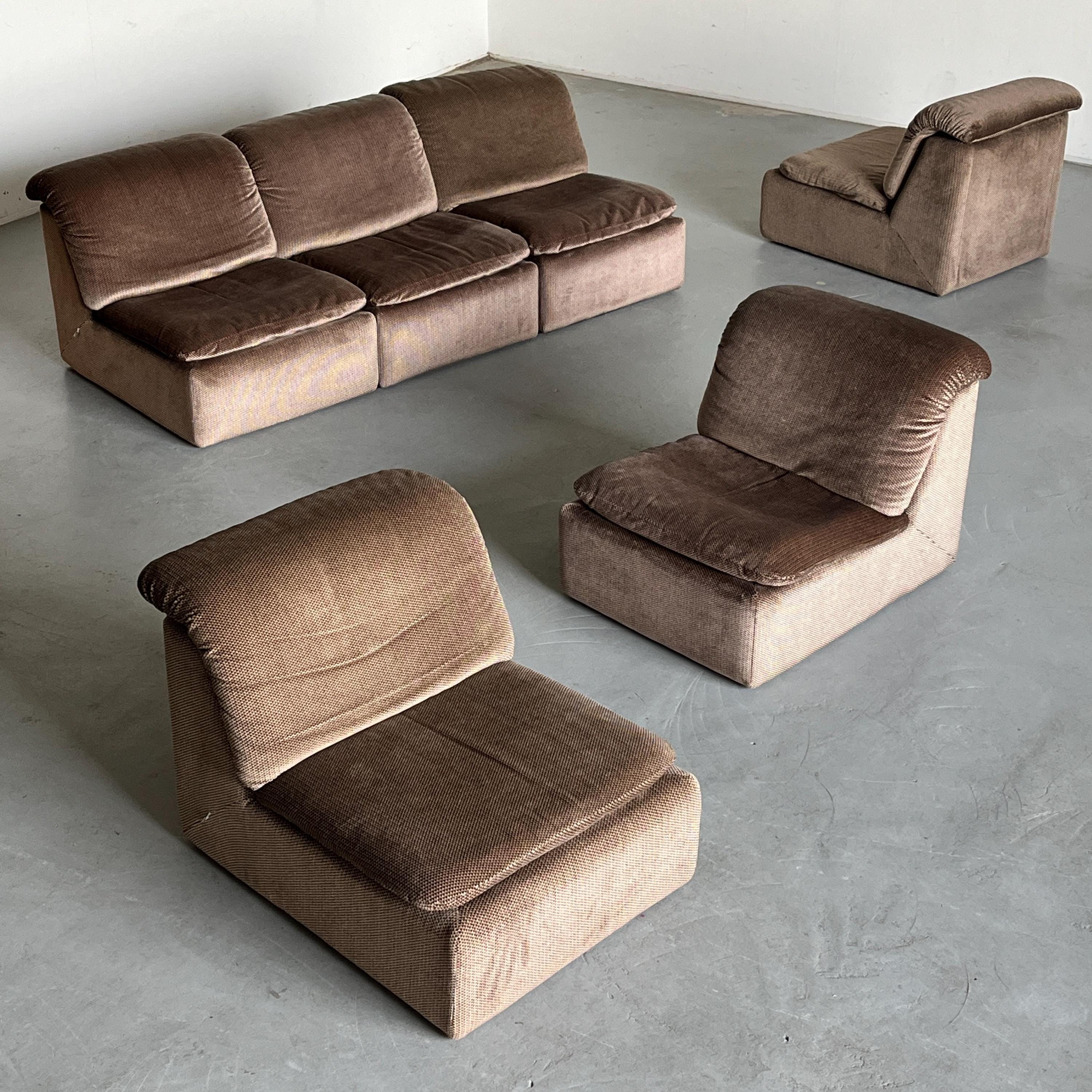 Six-Piece Modular Sofa by Comello
