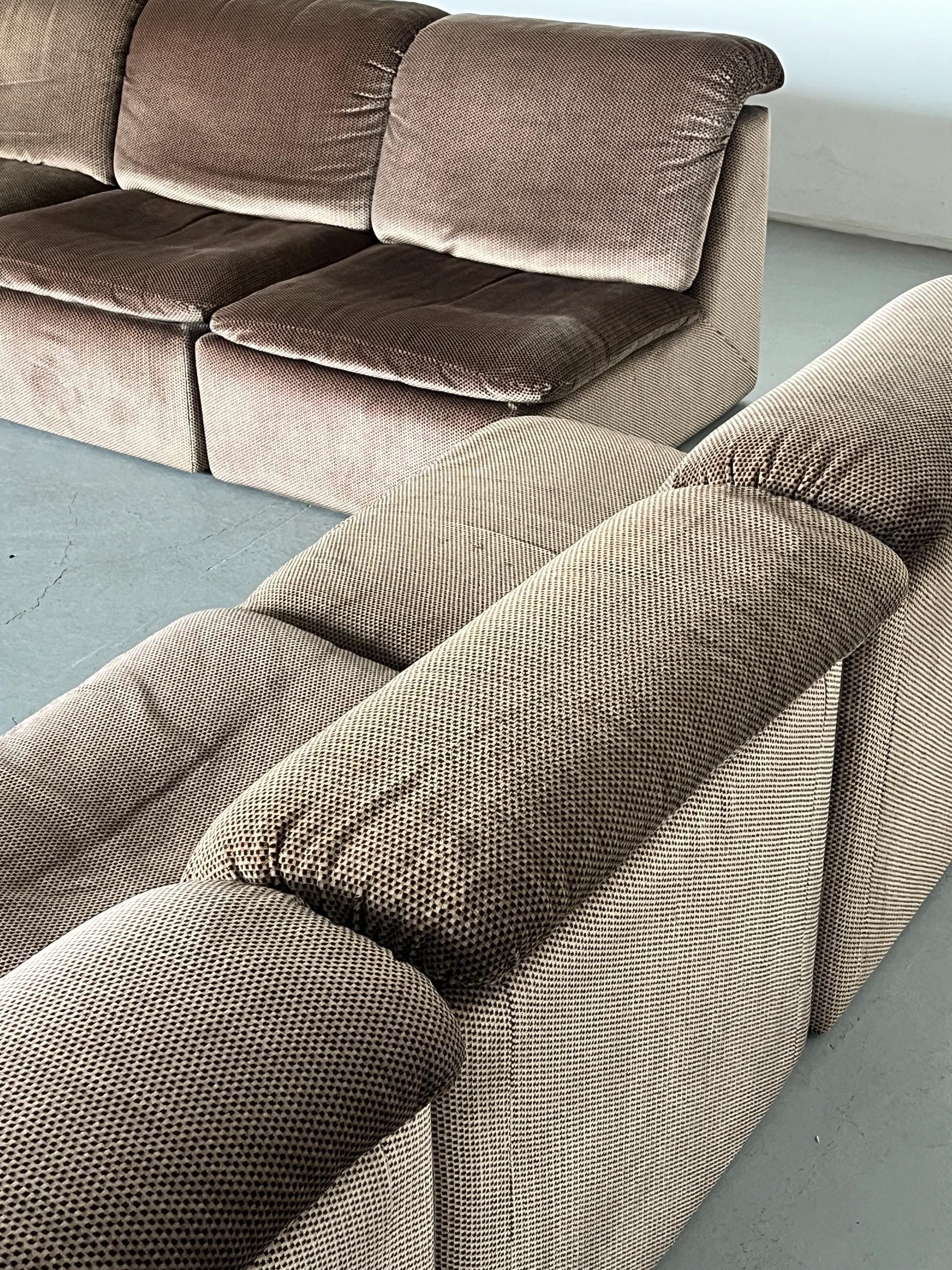 Six-Piece Modular Sofa by Comello