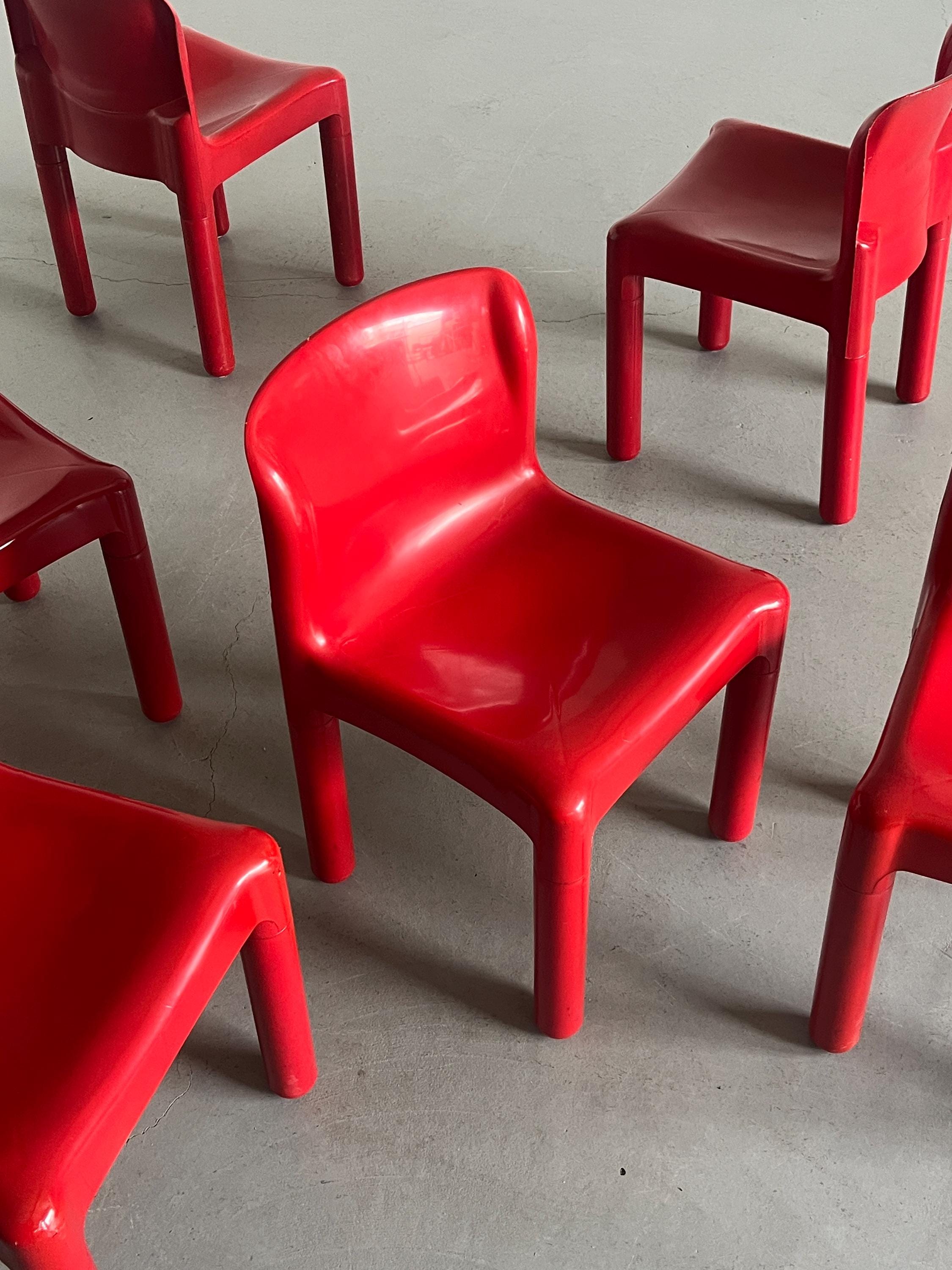 Kartell ‘4875’ Dining Chairs by Carlo Bartoli