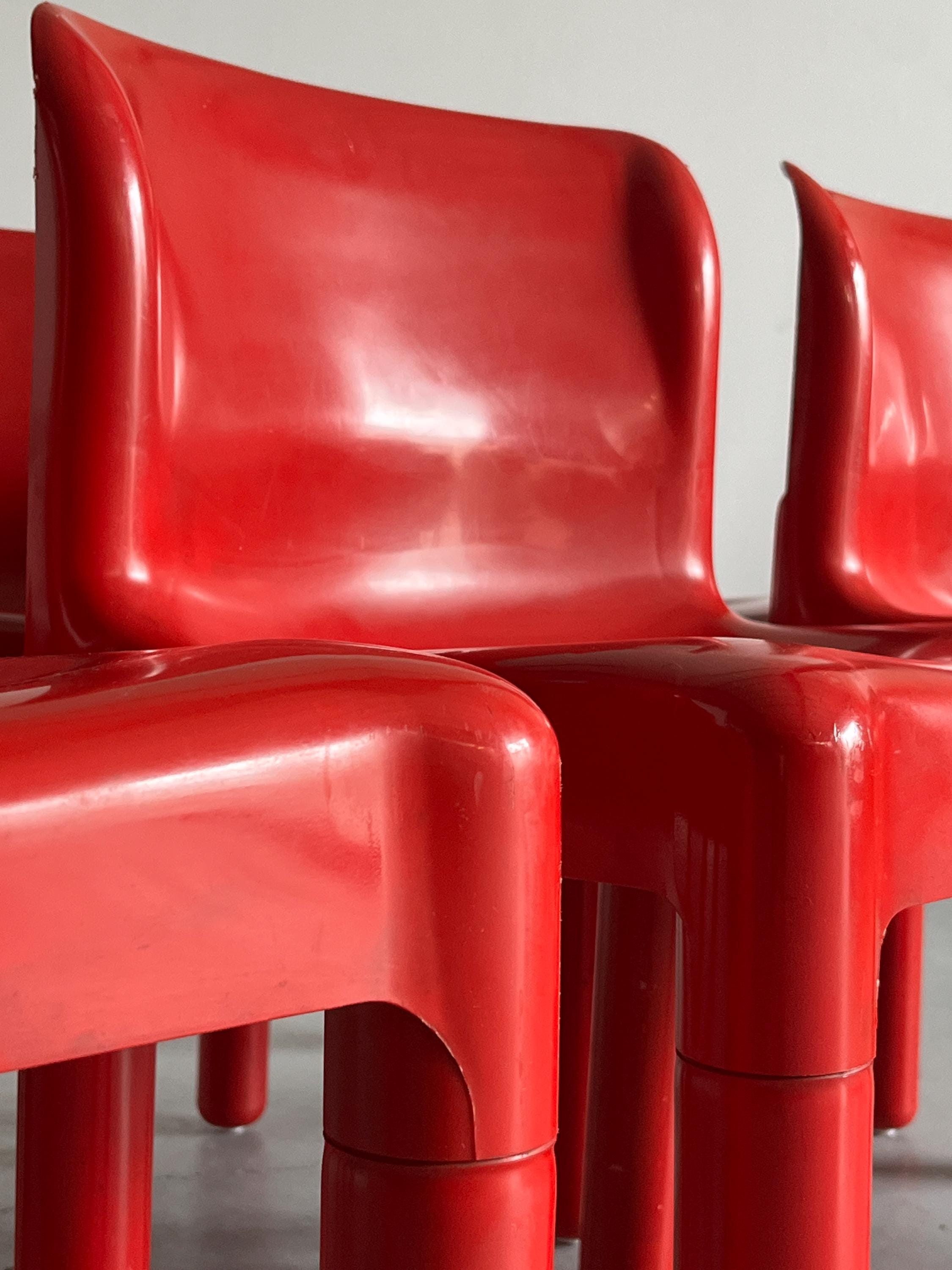 Kartell ‘4875’ Dining Chairs by Carlo Bartoli