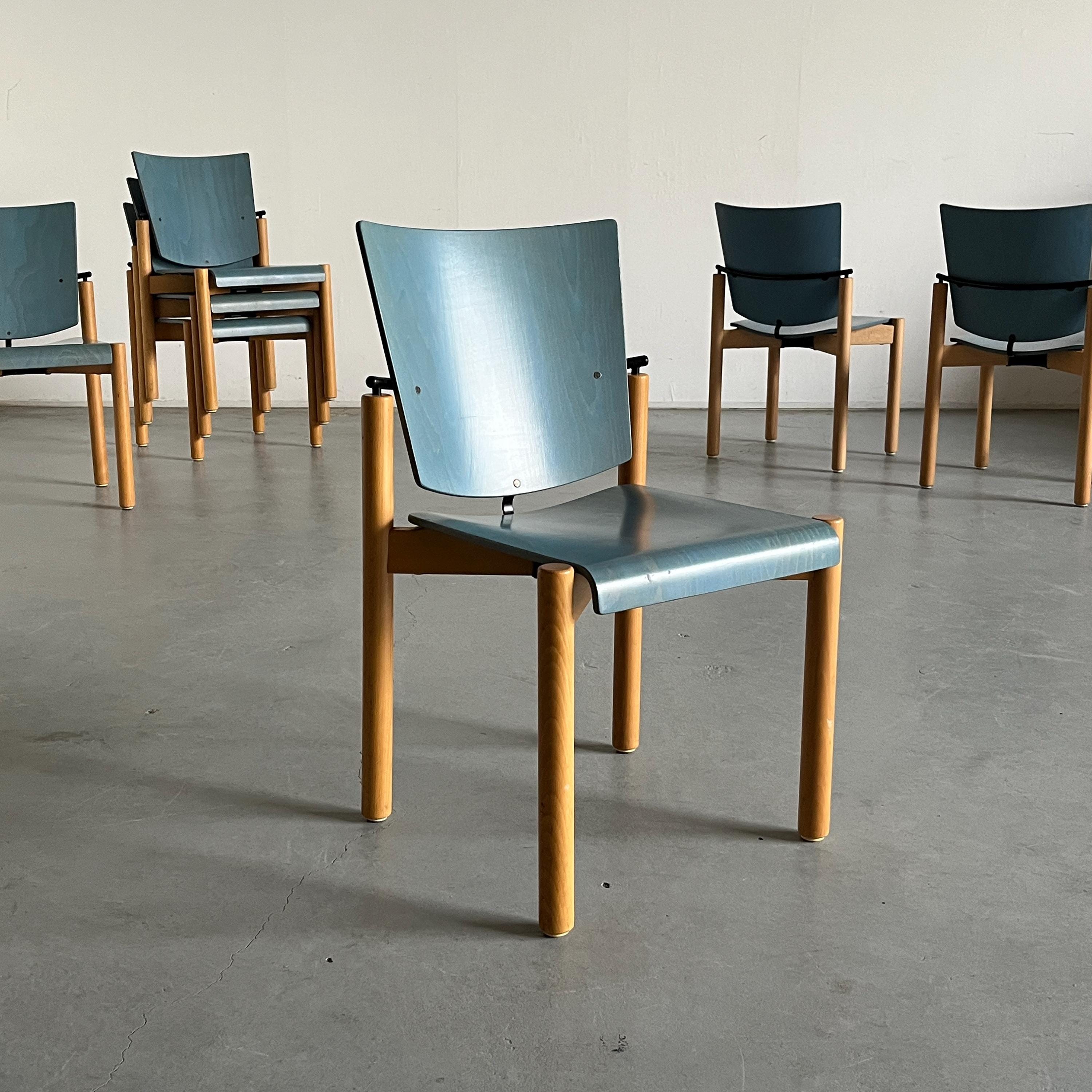 Kusch & Co ‘Model 2400’ Stackable Chairs by Team AG Form