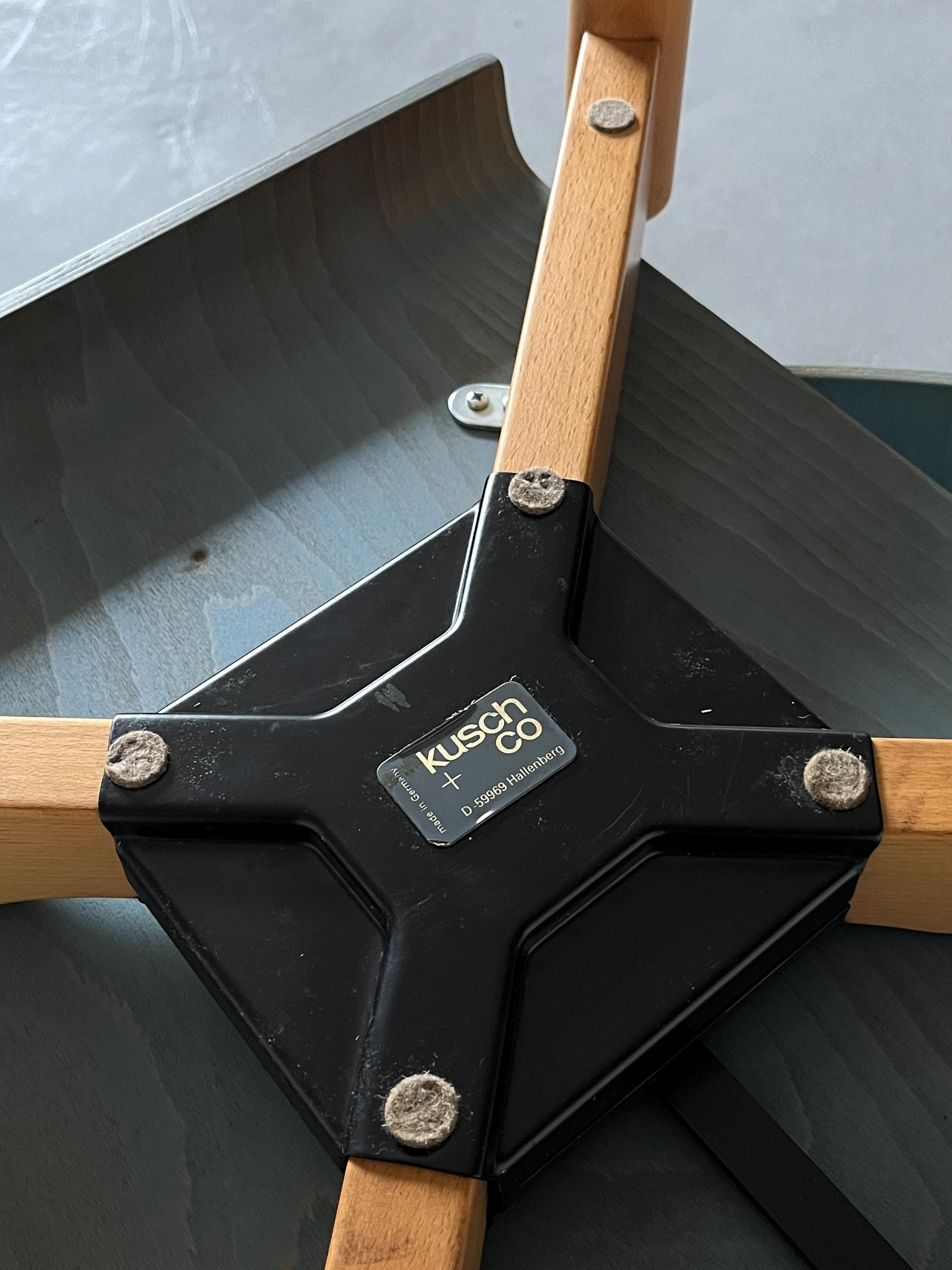 Postmodern ‘Model 2400’ Stackable Chairs by Team AG Form for Kusch & Co