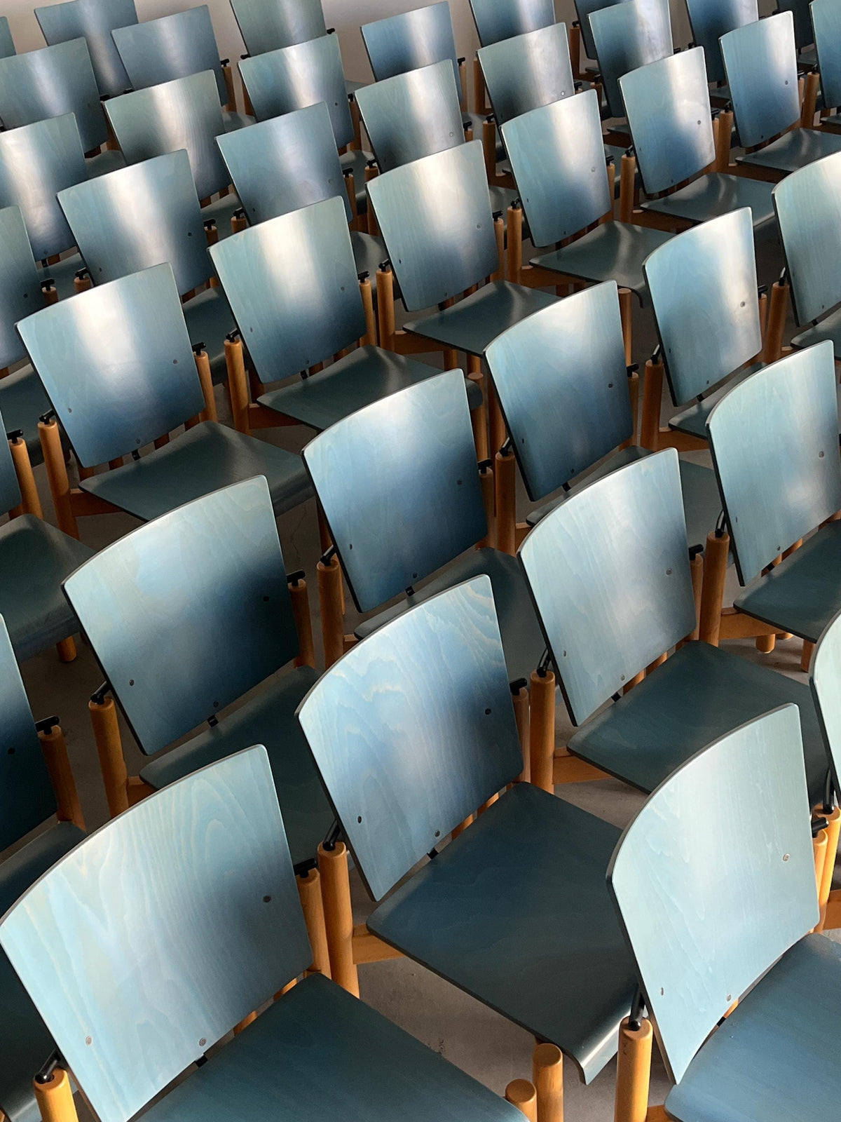 Postmodern ‘Model 2400’ Stackable Chairs by Team AG Form for Kusch & Co