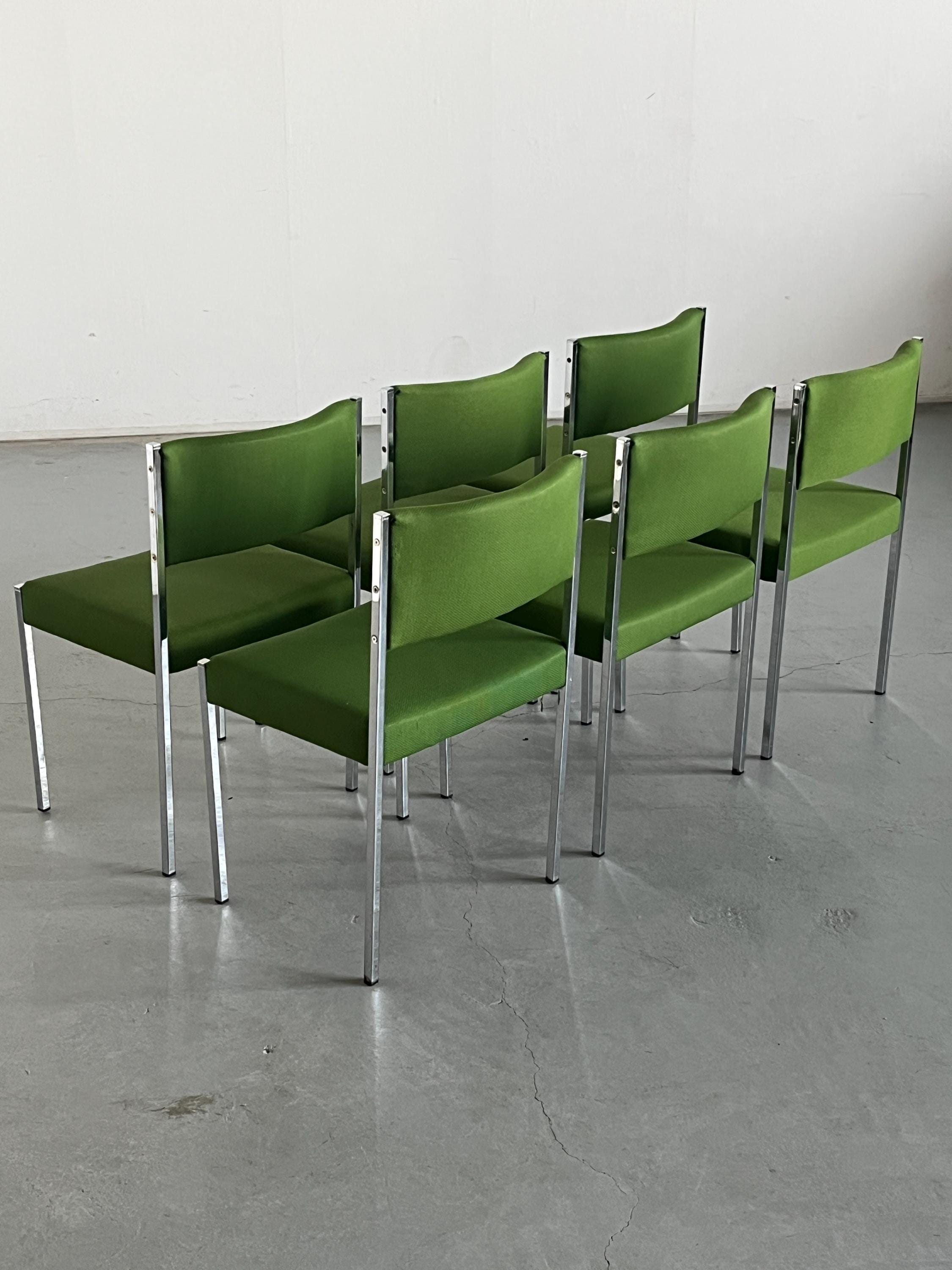 Mid-Century Modern Diner or Cafe Style Chairs by Wiesner Hager