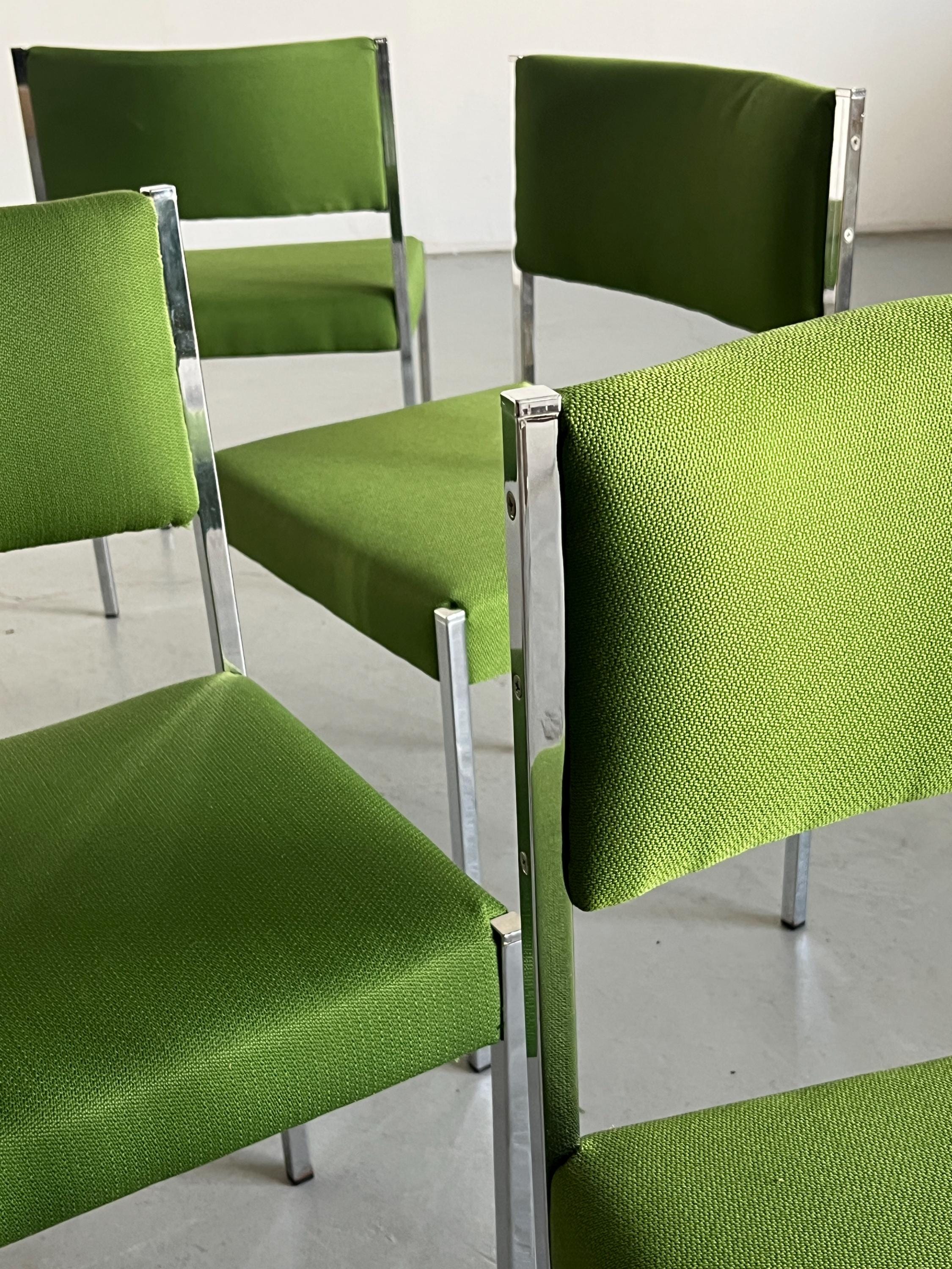 Mid-Century Modern Diner or Cafe Style Chairs by Wiesner Hager