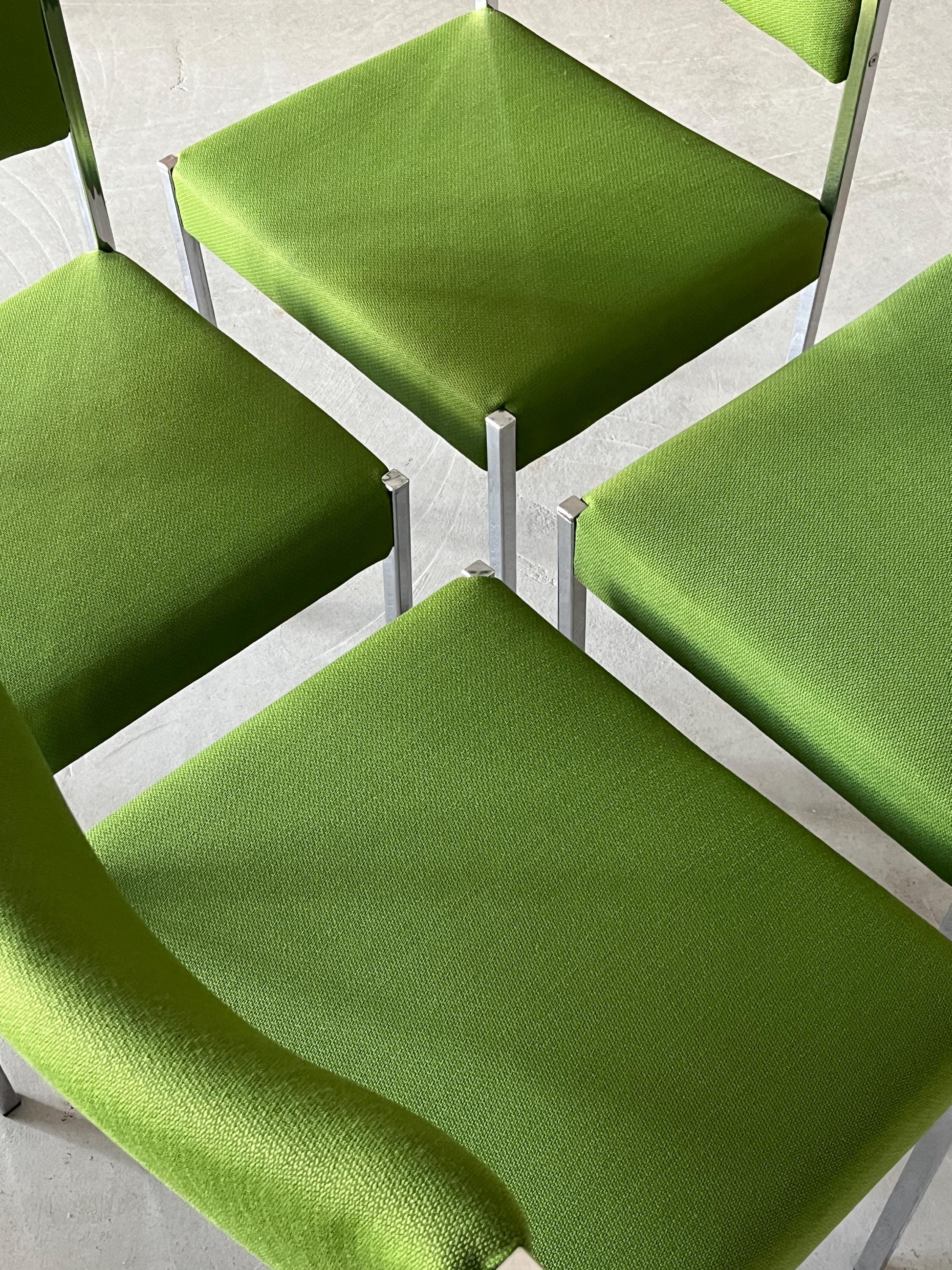 Mid-Century Modern Diner or Cafe Style Chairs by Wiesner Hager