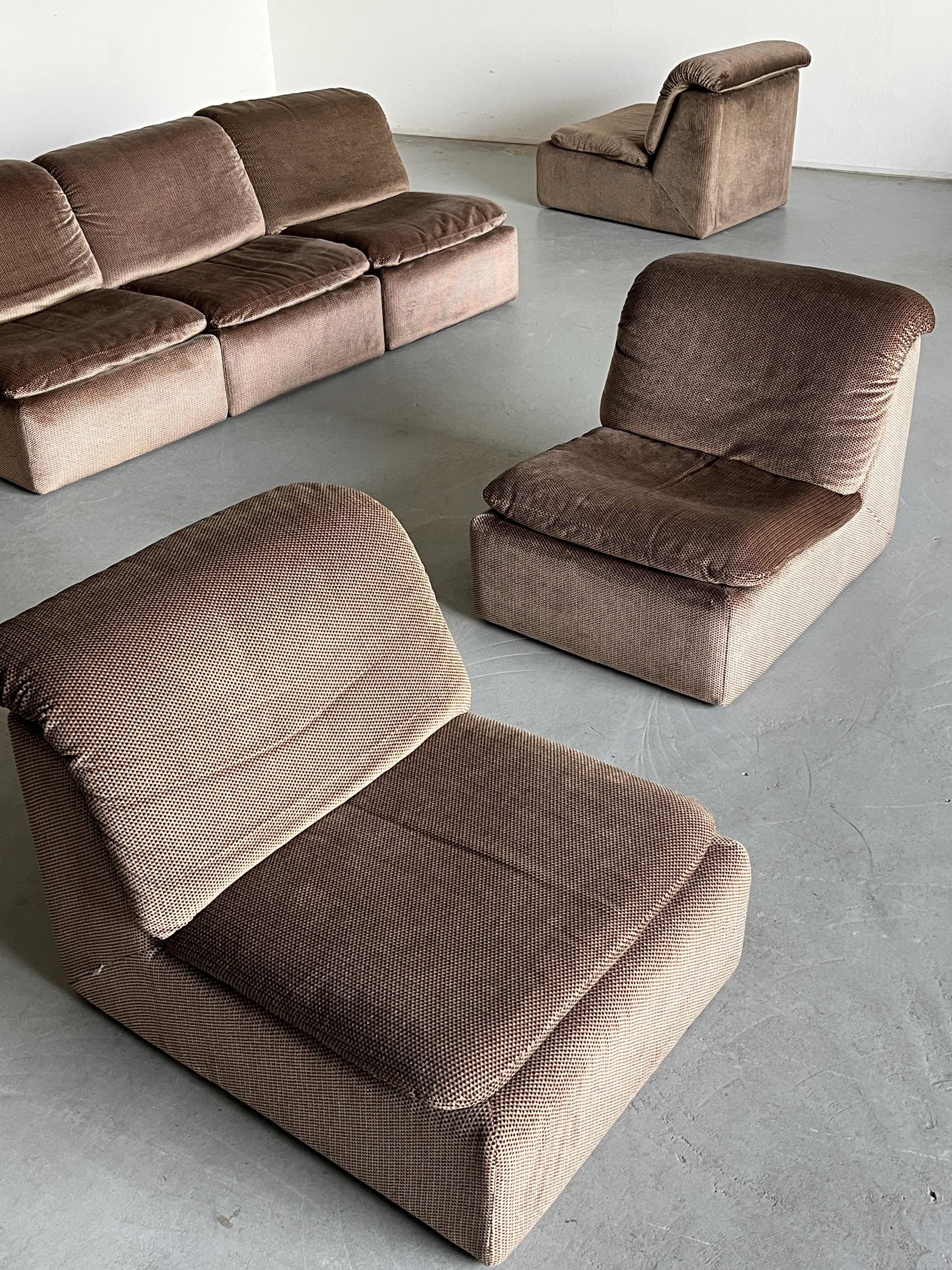 Six-Piece Modular Sofa by Comello
