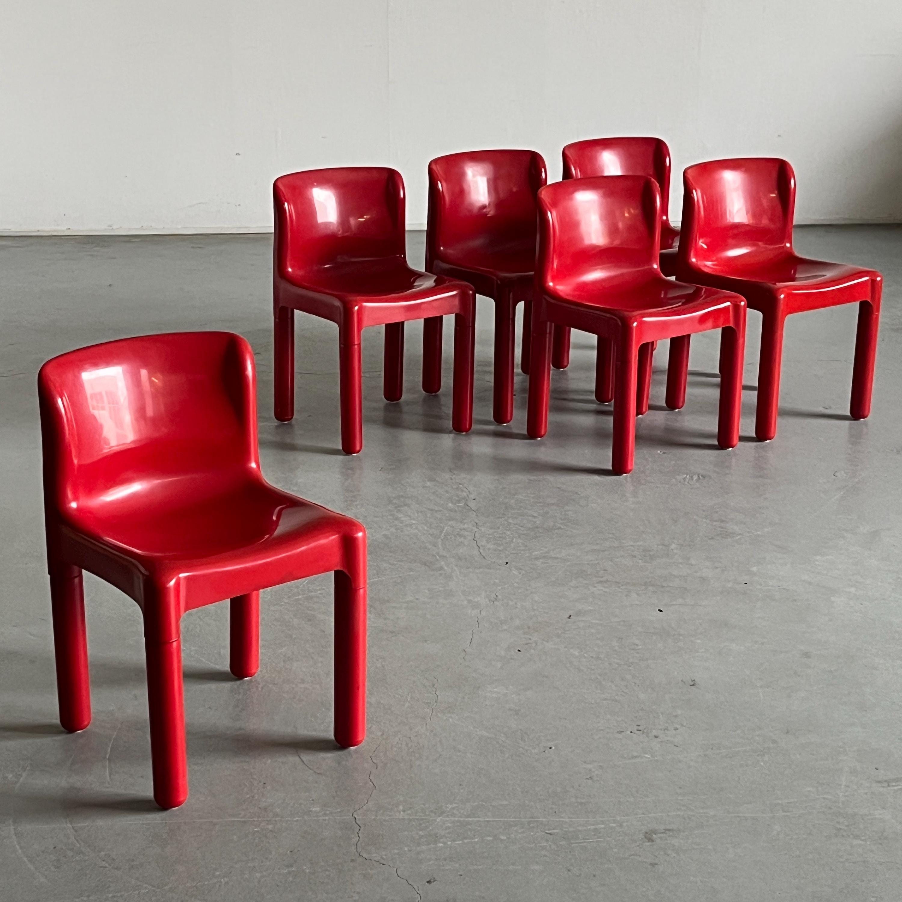 Kartell ‘4875’ Dining Chairs by Carlo Bartoli