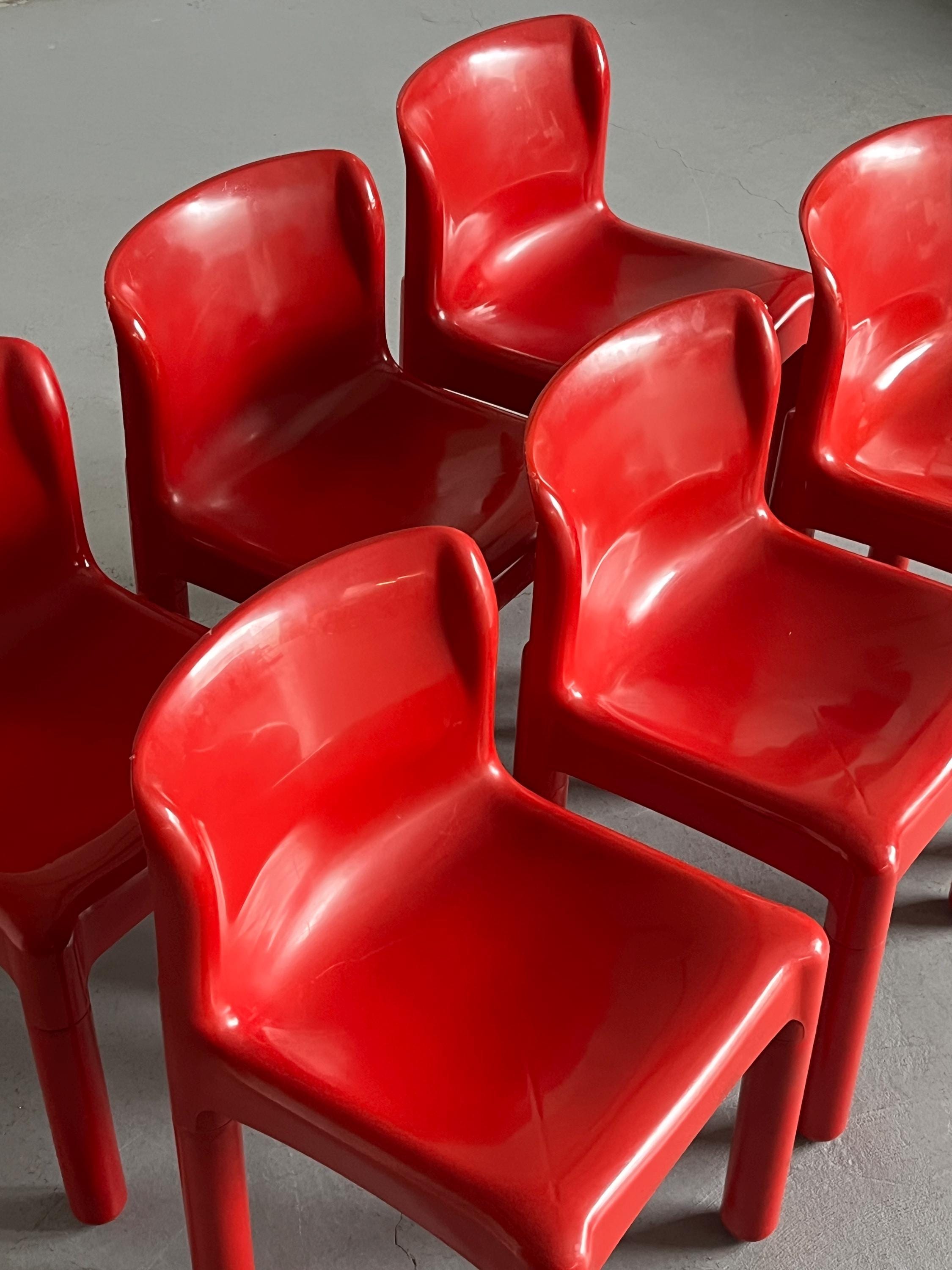 Kartell ‘4875’ Dining Chairs by Carlo Bartoli
