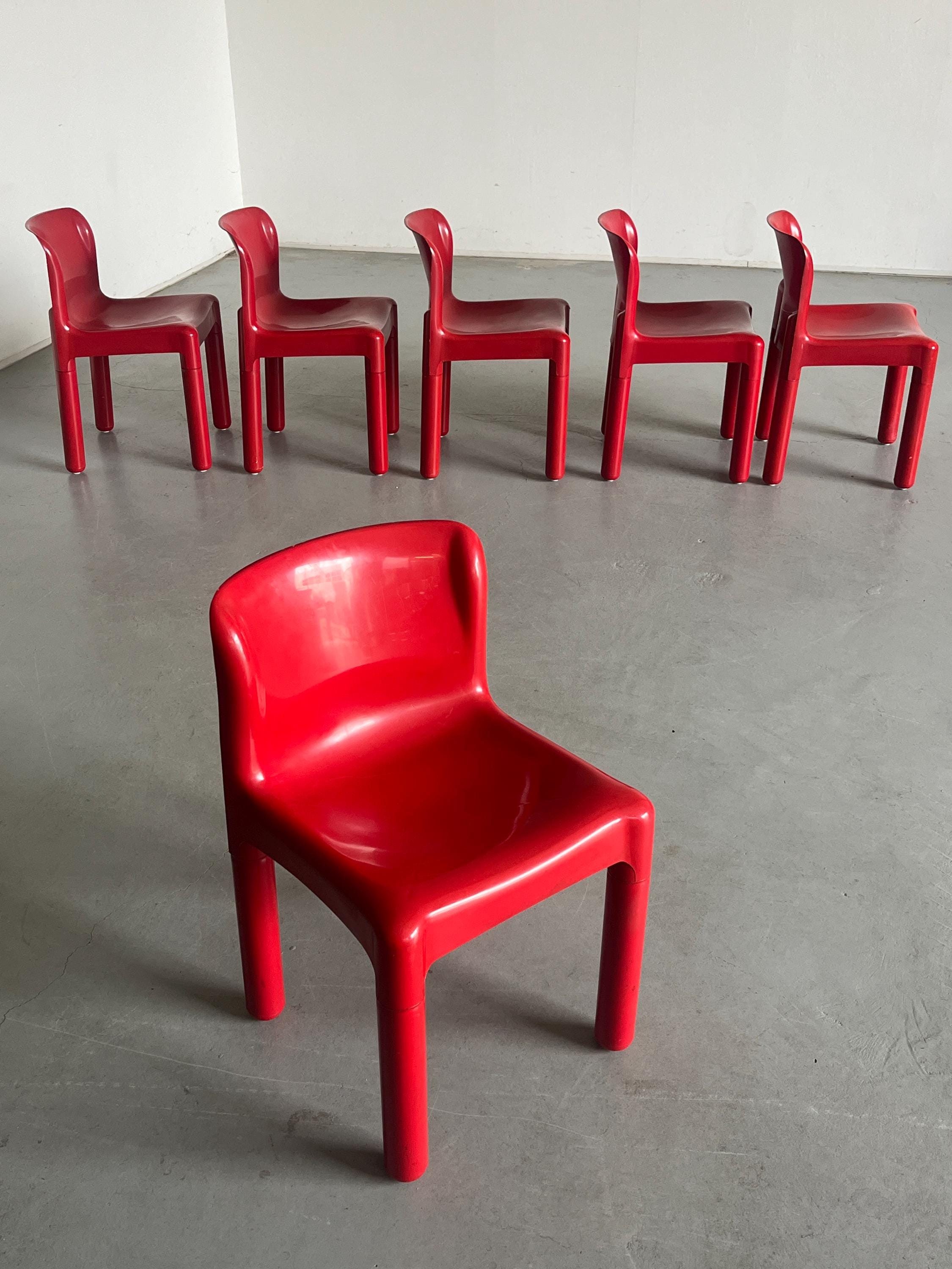 Kartell ‘4875’ Dining Chairs by Carlo Bartoli