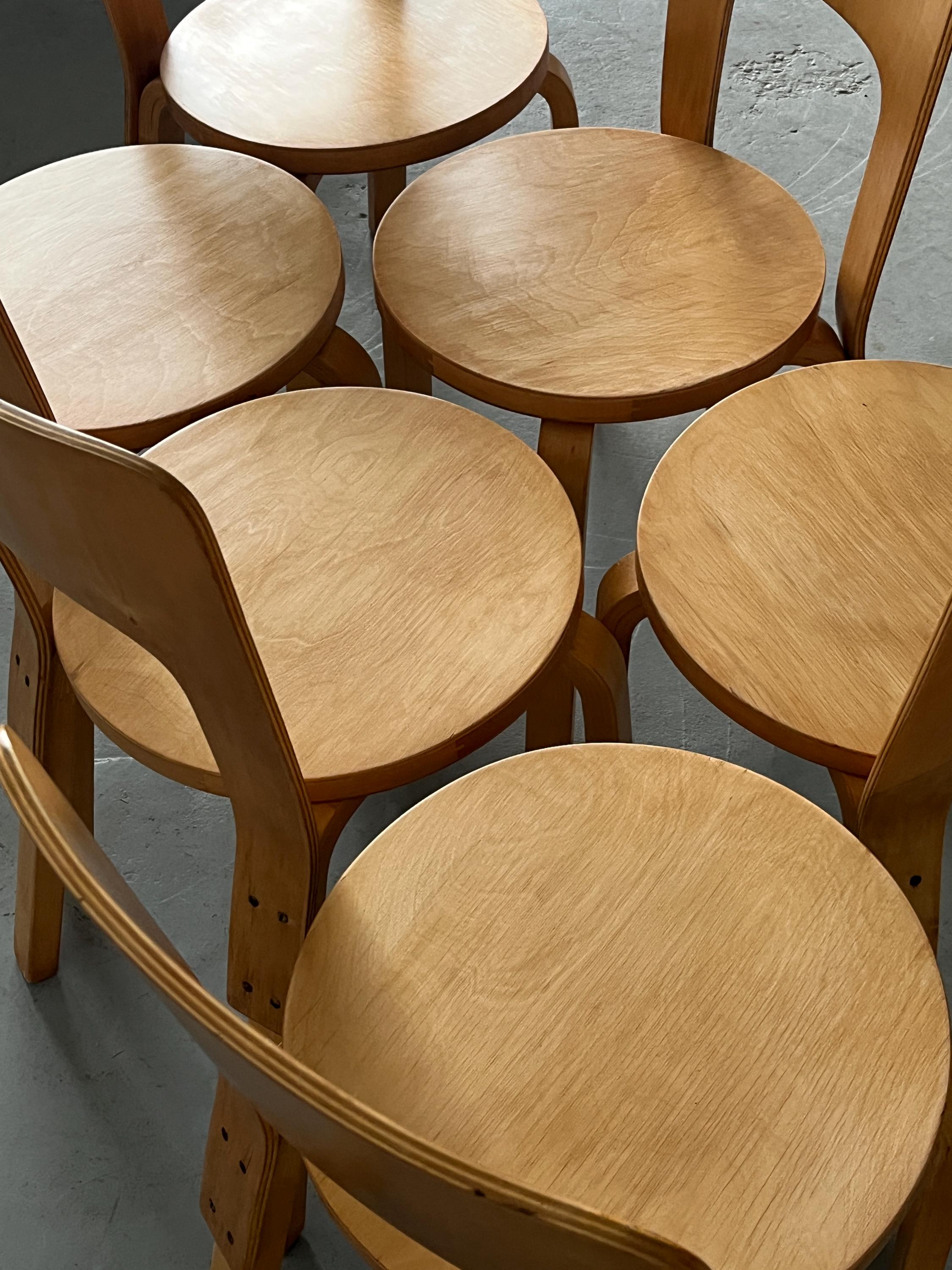 Early ‘Model 66’ Chairs by Alvar Aalto