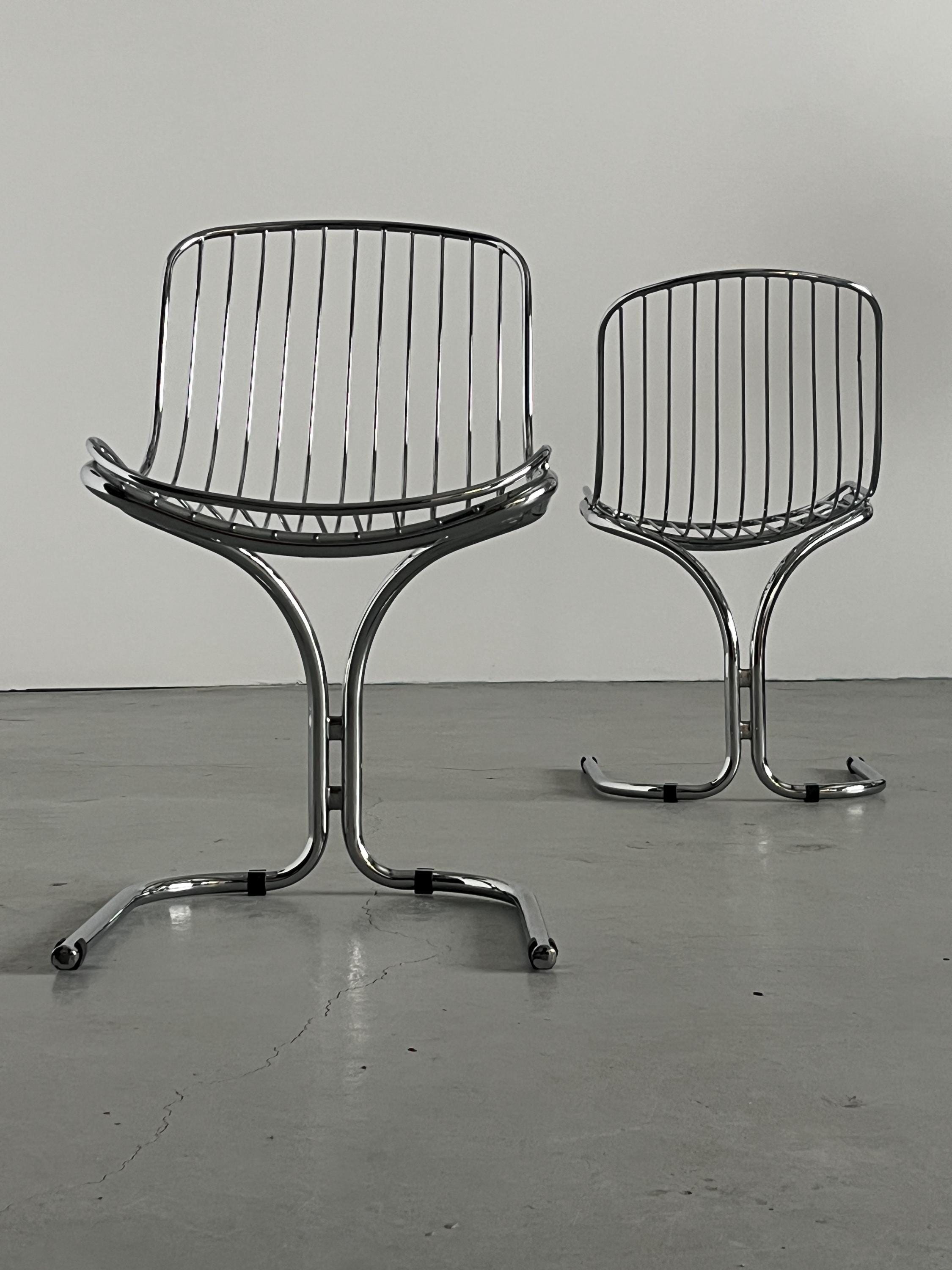 ‘Radiofreccia’ Dining Chairs by Gastone Rinaldi