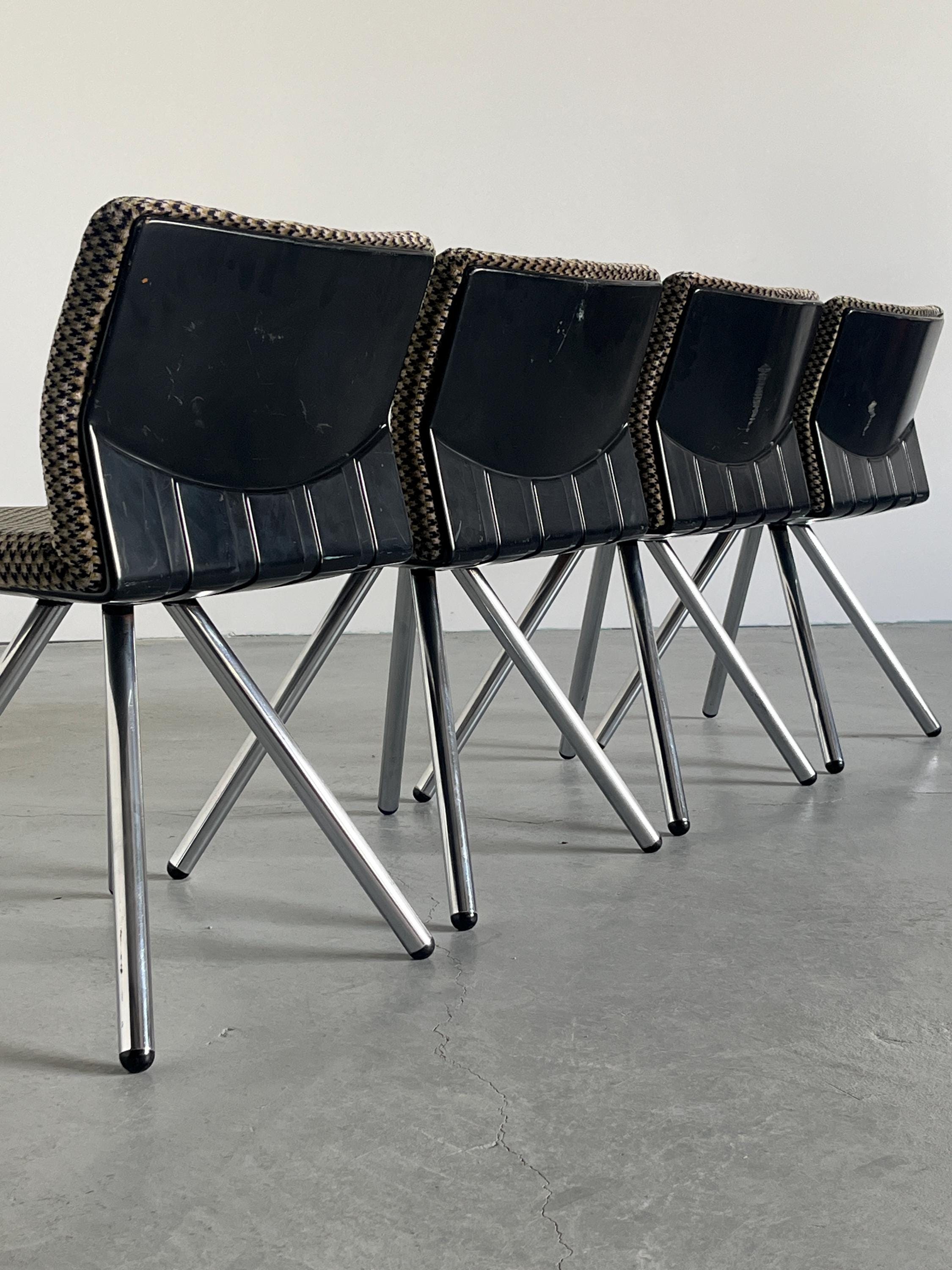 Dining Chairs by Hans von Klier for Rossi di Albizzate