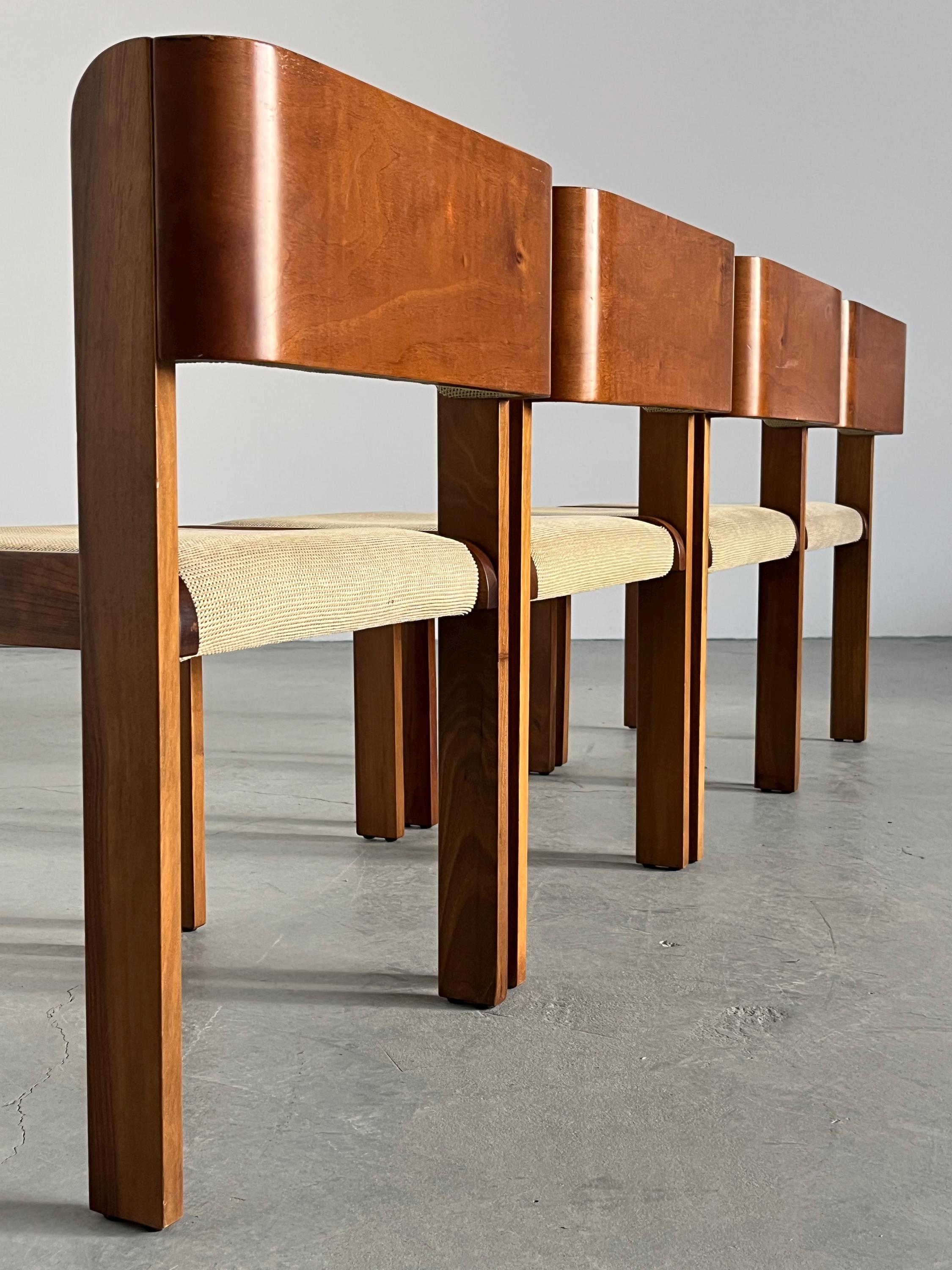 Elegant Italian Functionalist Chairs