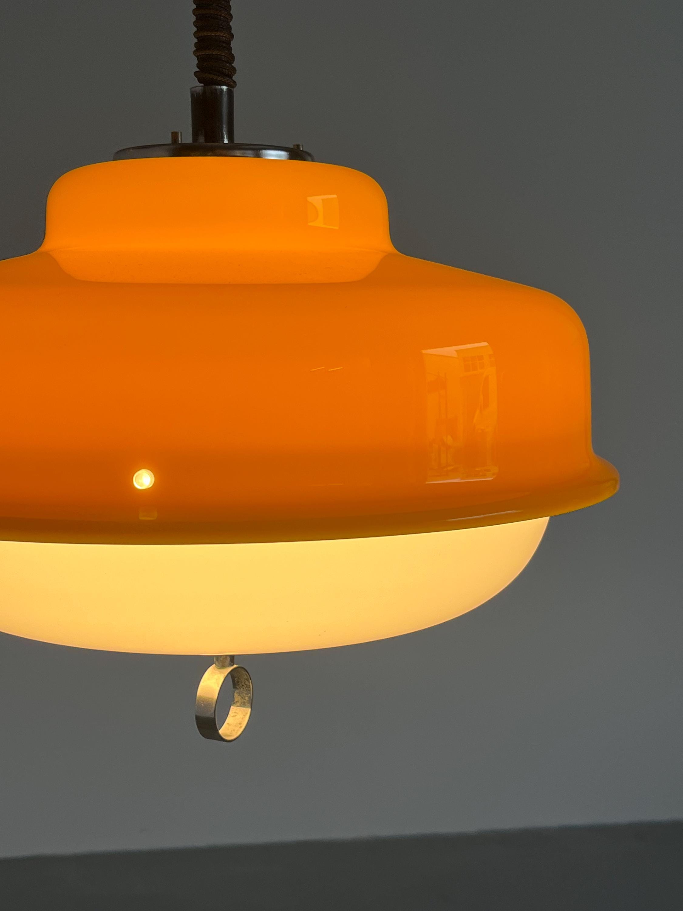 ‘Alga’ Pendant Lamp by Meblo for Harvey Guzzini