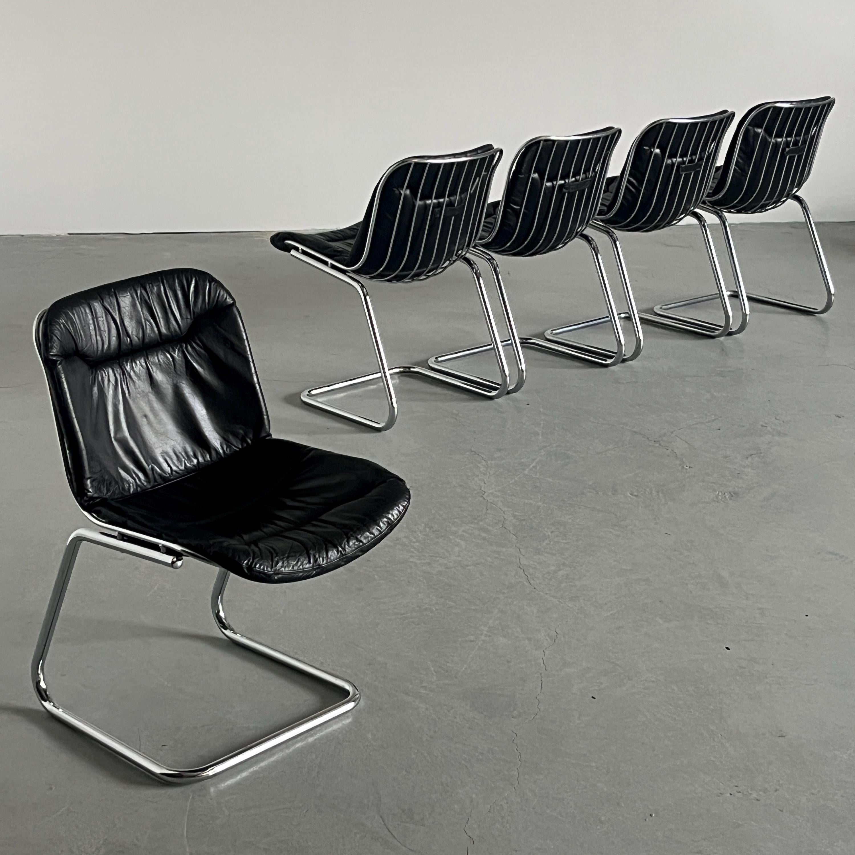 Space Age Cantilever Dining Chairs