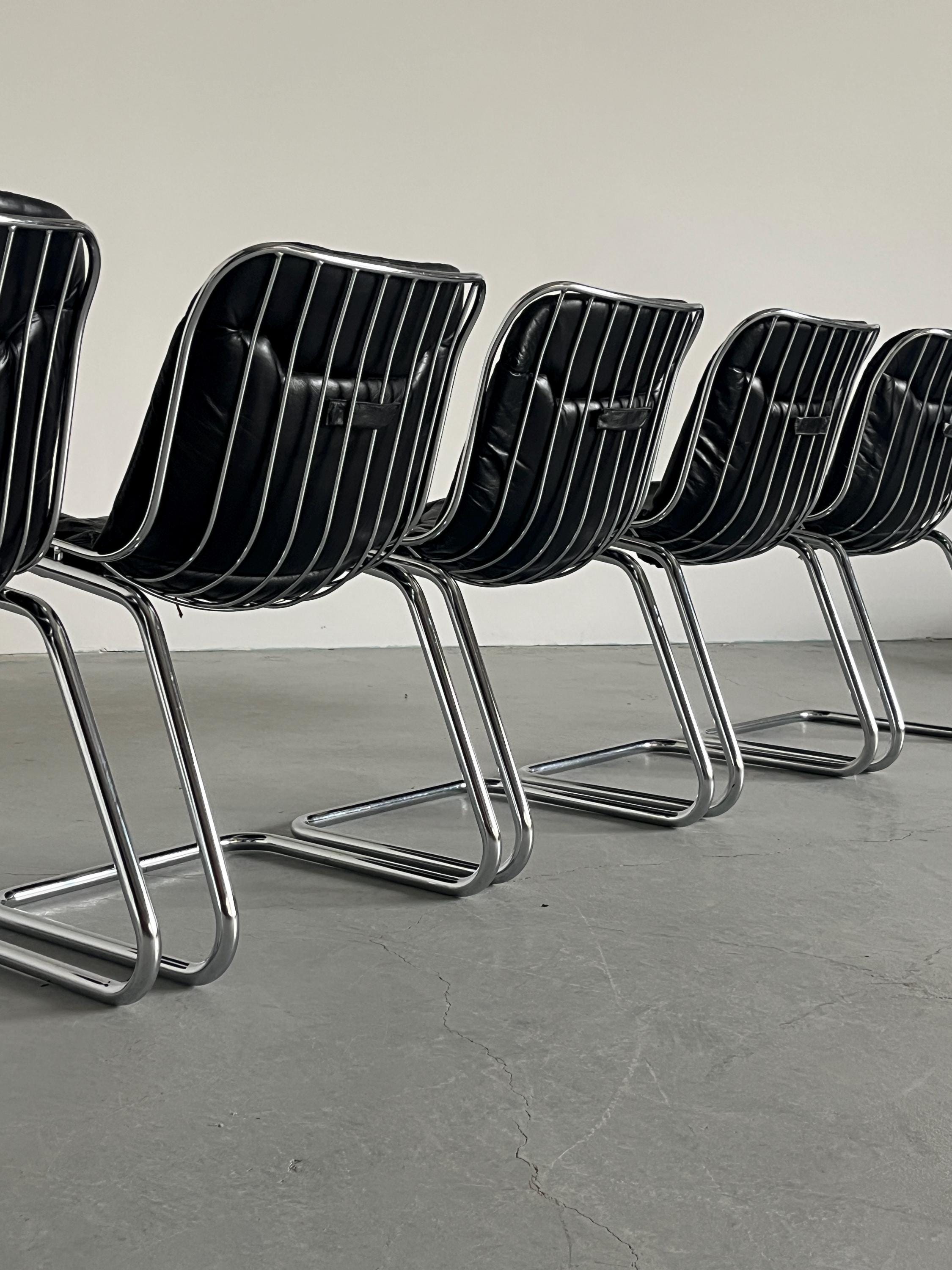 Space Age Cantilever Dining Chairs