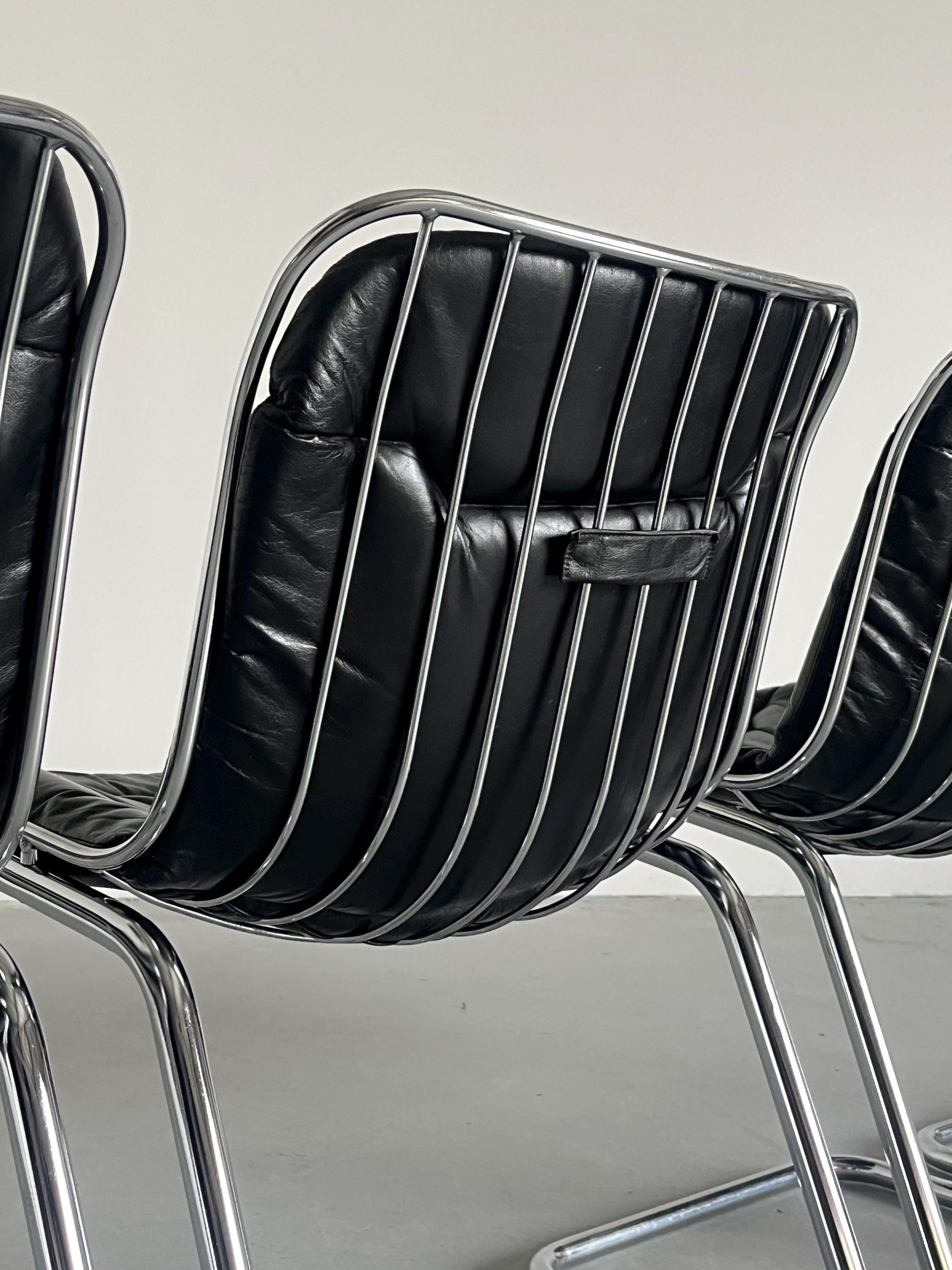 Space Age Cantilever Dining Chairs