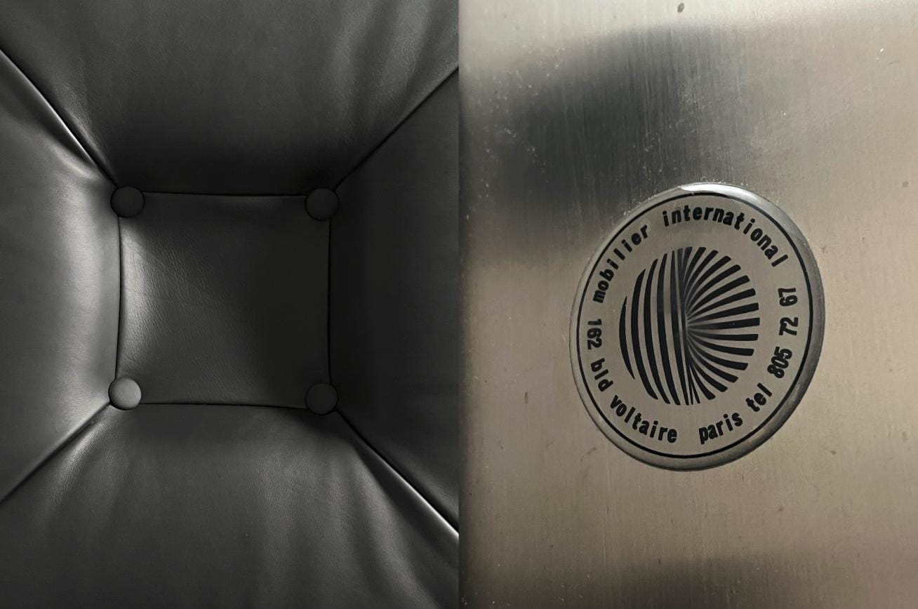 Oscar Niemeyer ‘Alta’ Lounge Chair & Ottoman for Mobilier International, 1971